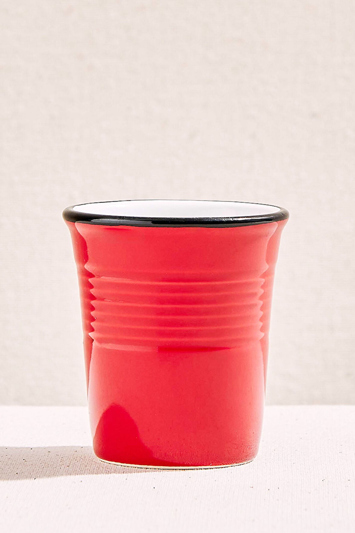  Electrum Kırmızı Seramik Espresso Bardağı