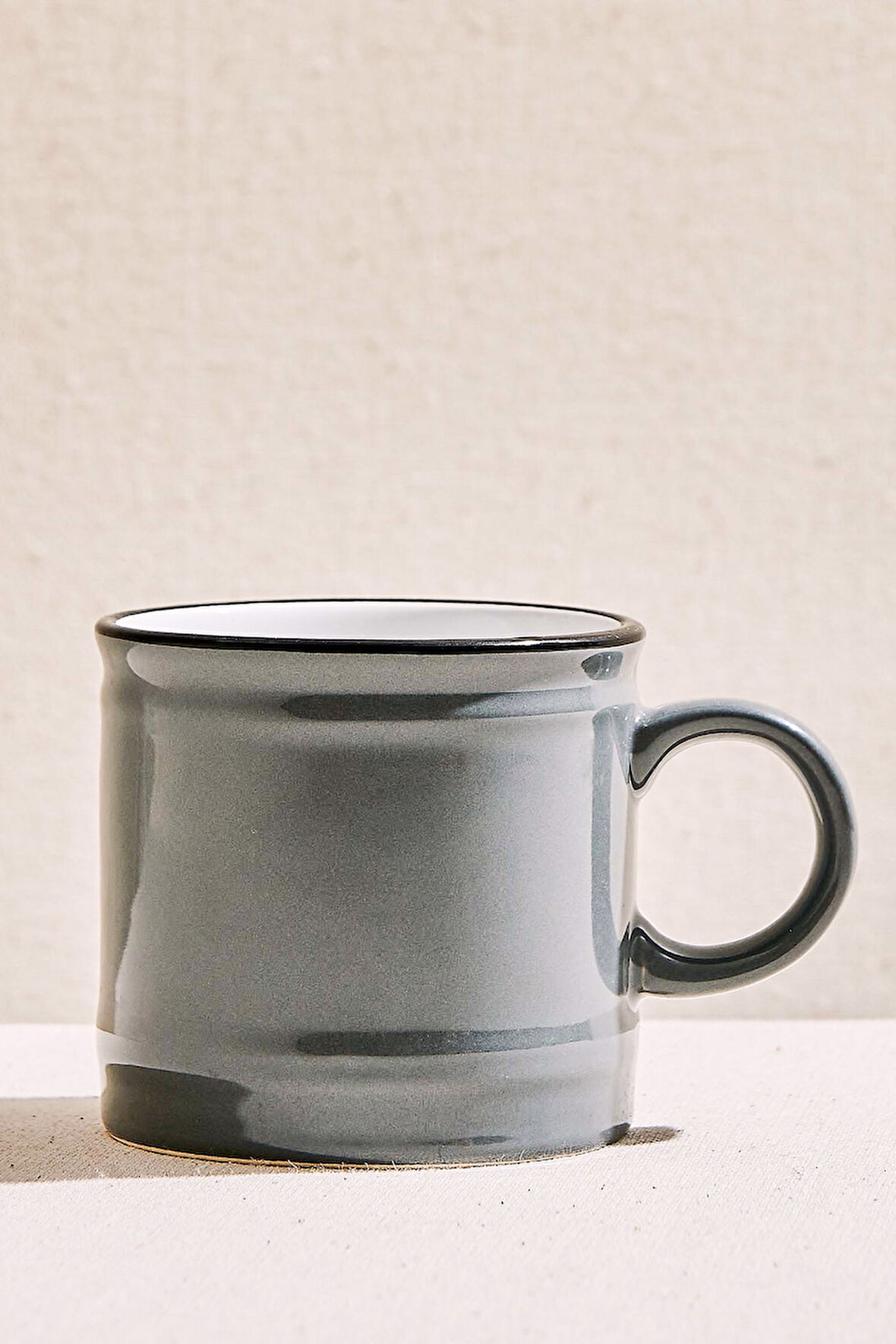 Electrum Seramik Kupa Gri