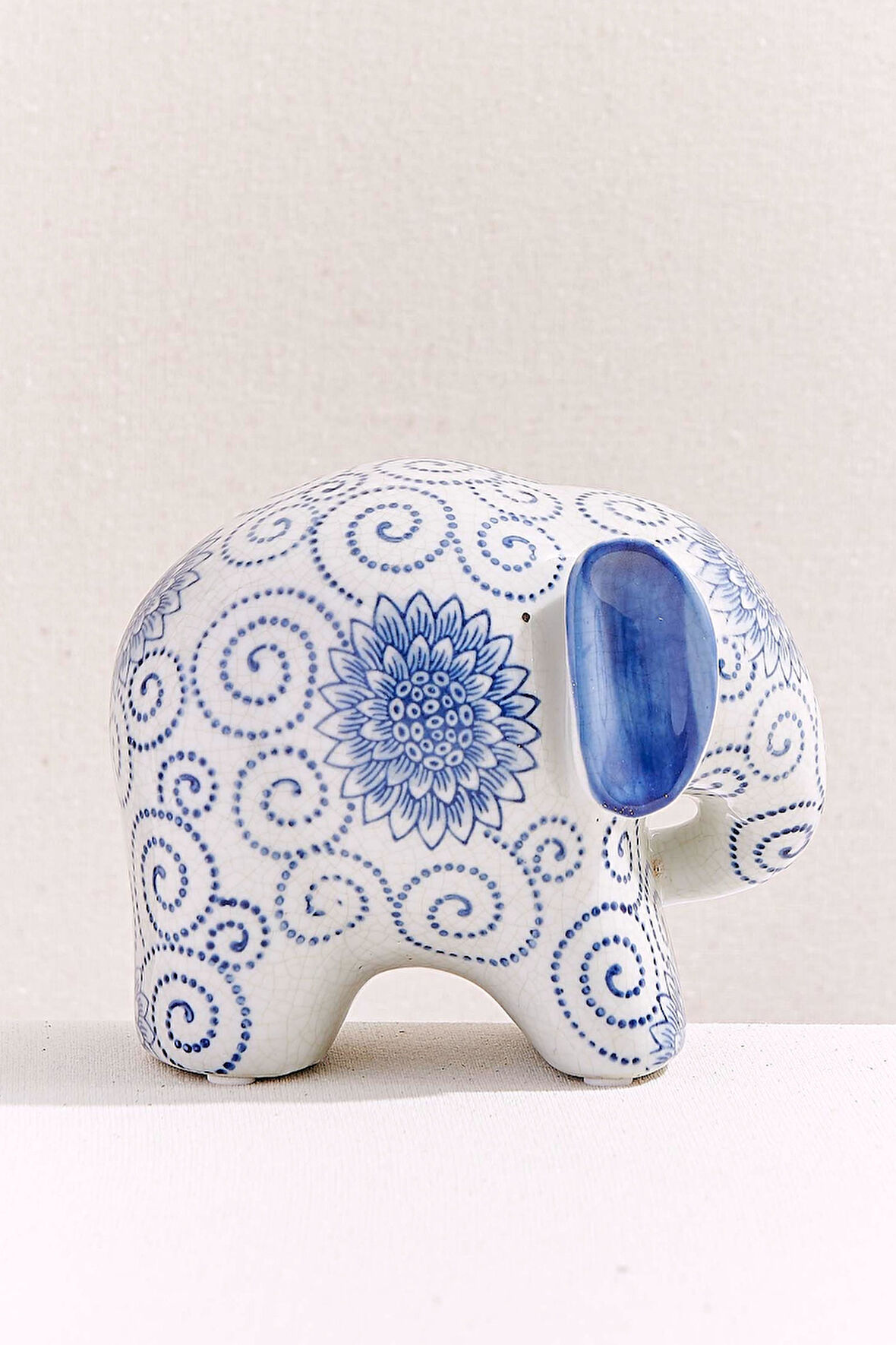 Elephant Porselen Dekoratif Obje S