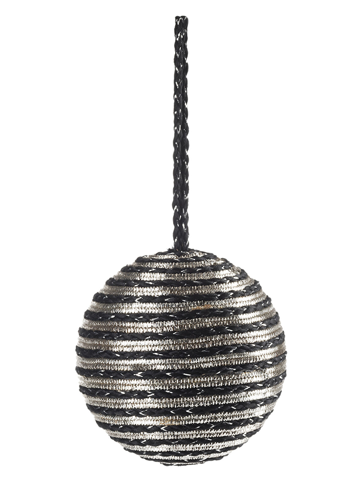 Drill Ağaç Süsü Siyah