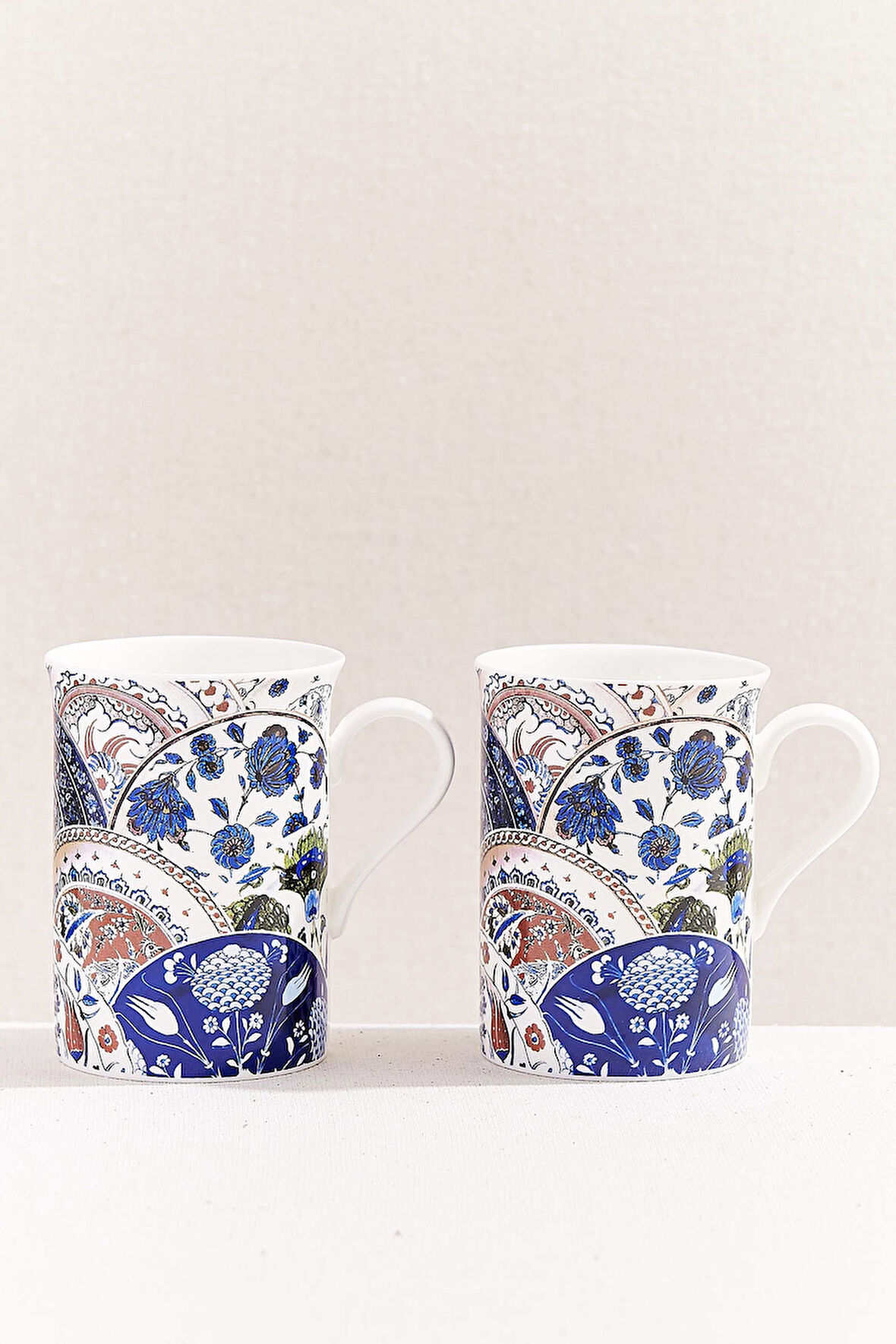 İznik Tabaklar 2'li Kupa Seti