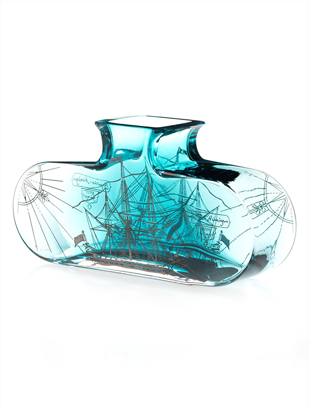 Osmanlı Kalyonu Vazo