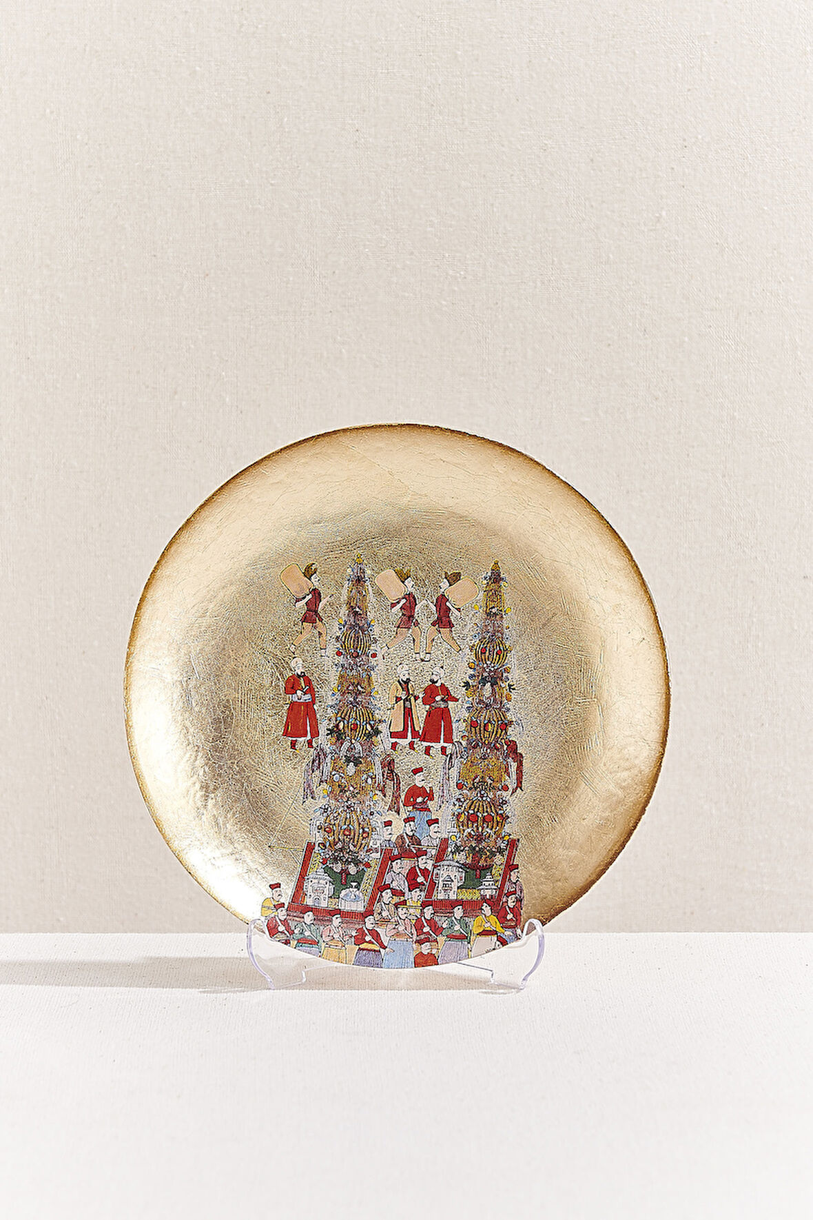 Nahil Sahnesi Tabak 21 cm