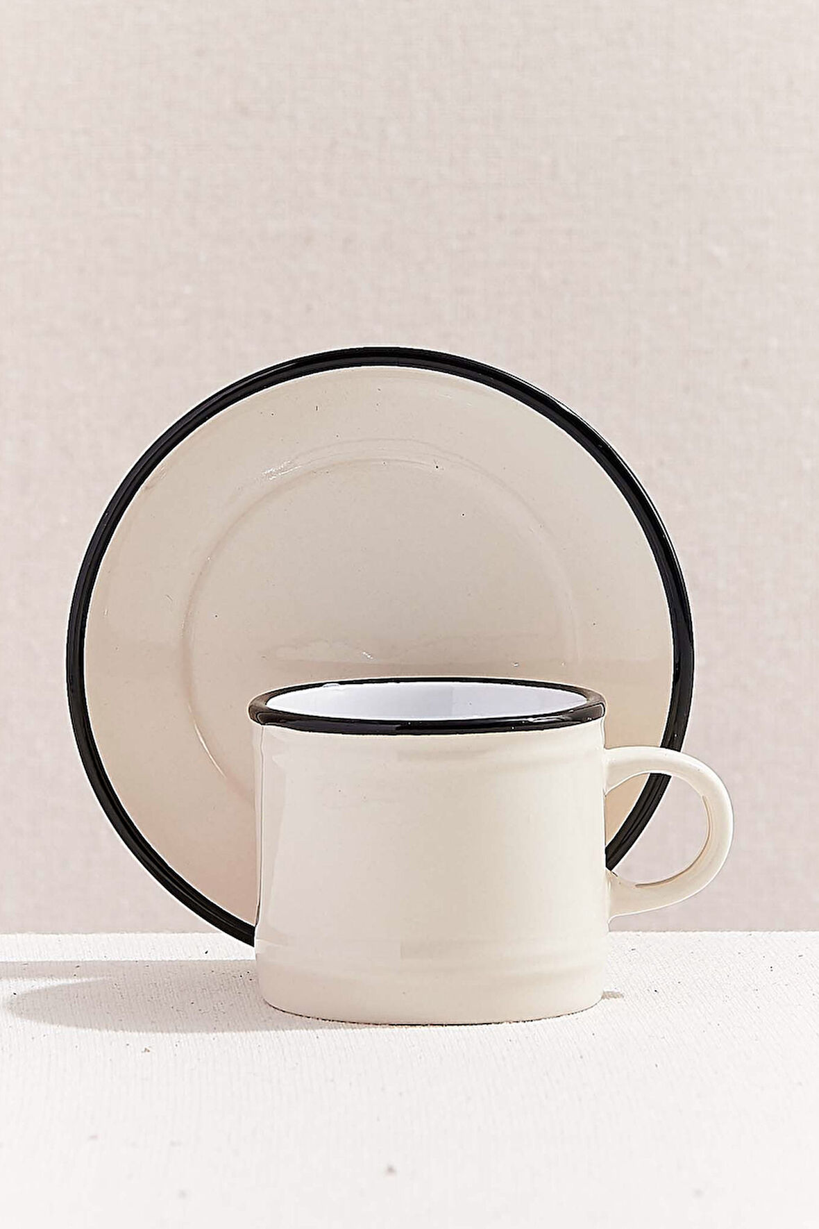 Electrum Seramik Espresso Fincanı Kemik