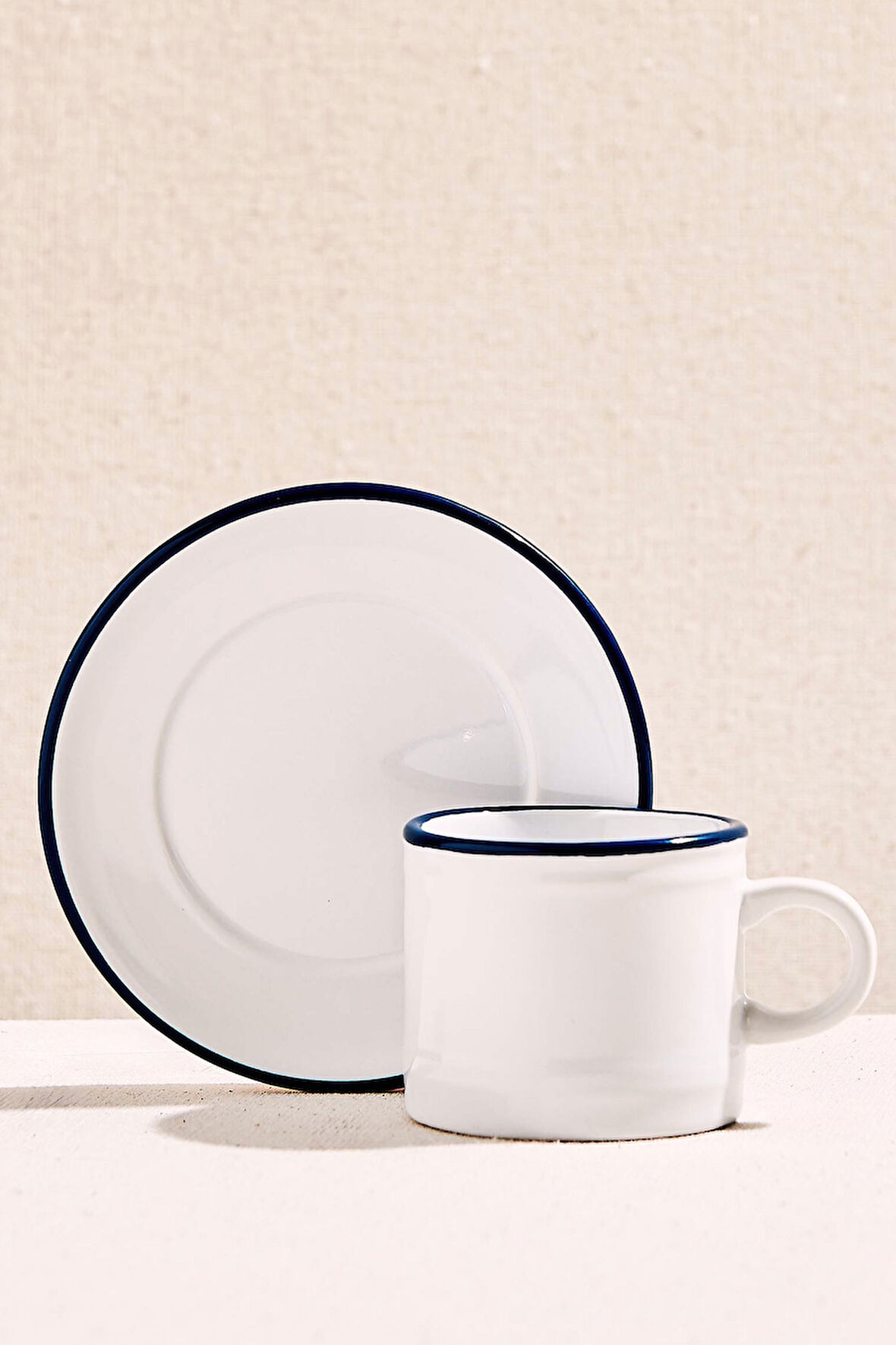 Electrum Seramik Espresso Fincanı Beyaz