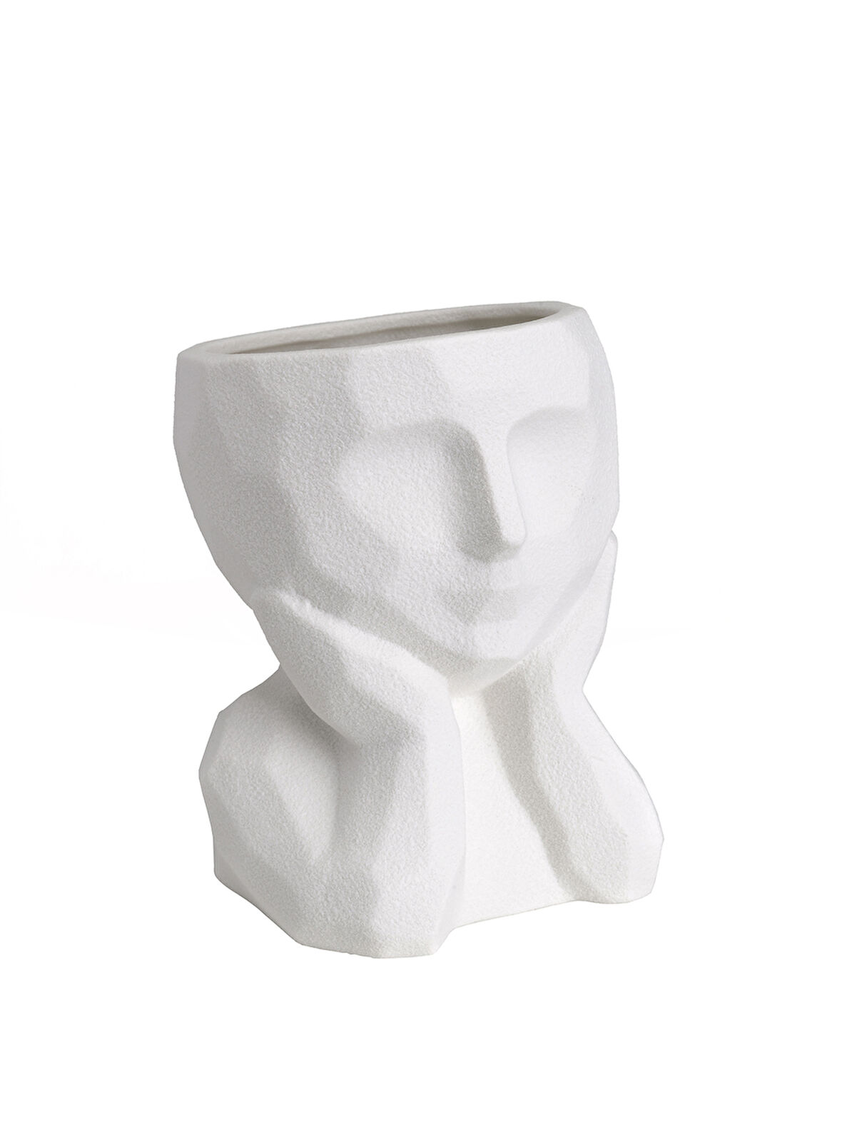 Face 1 Seramik Saksı Haznesi