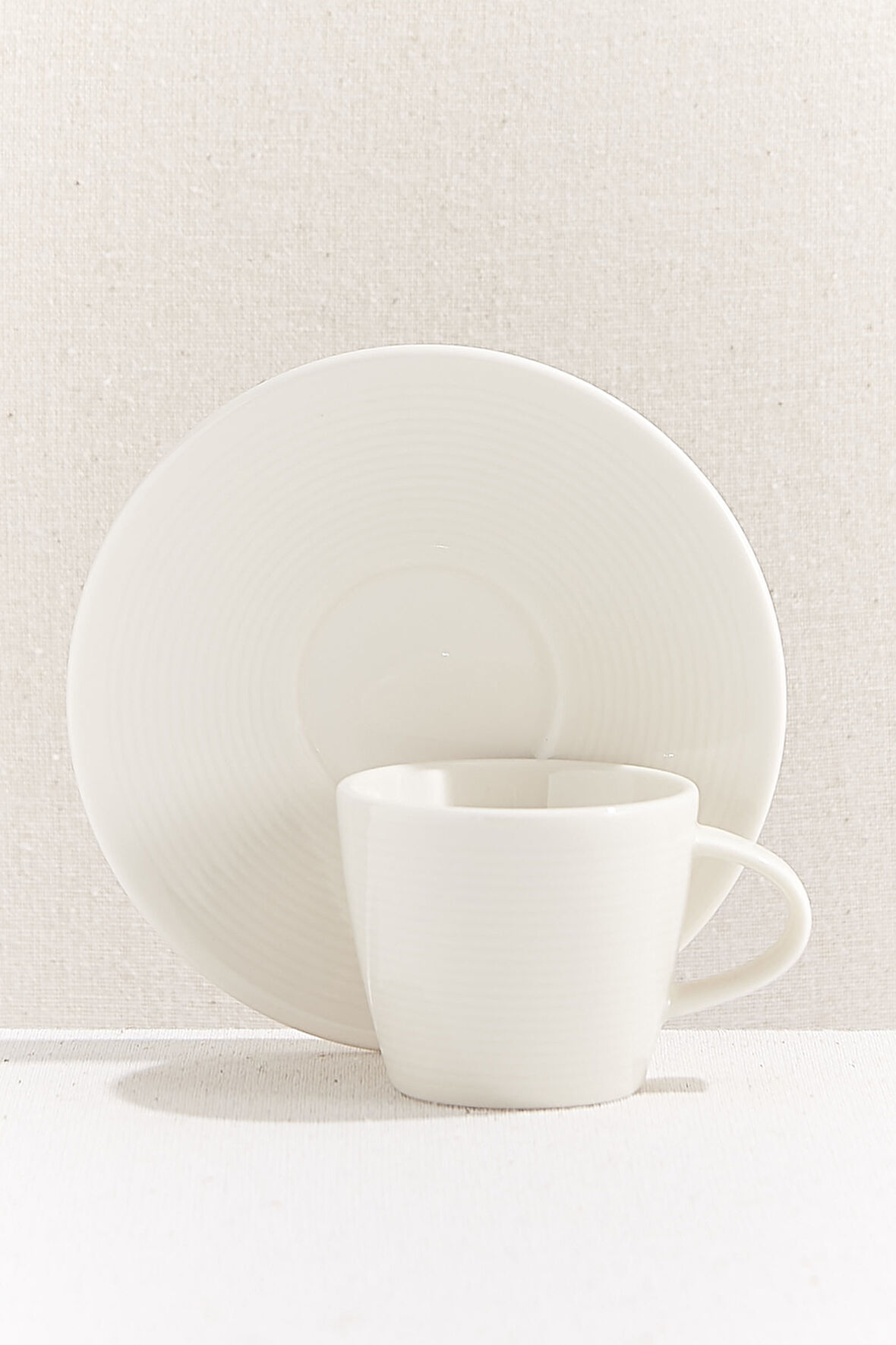 New York Porselen Espresso Fincanı Krem