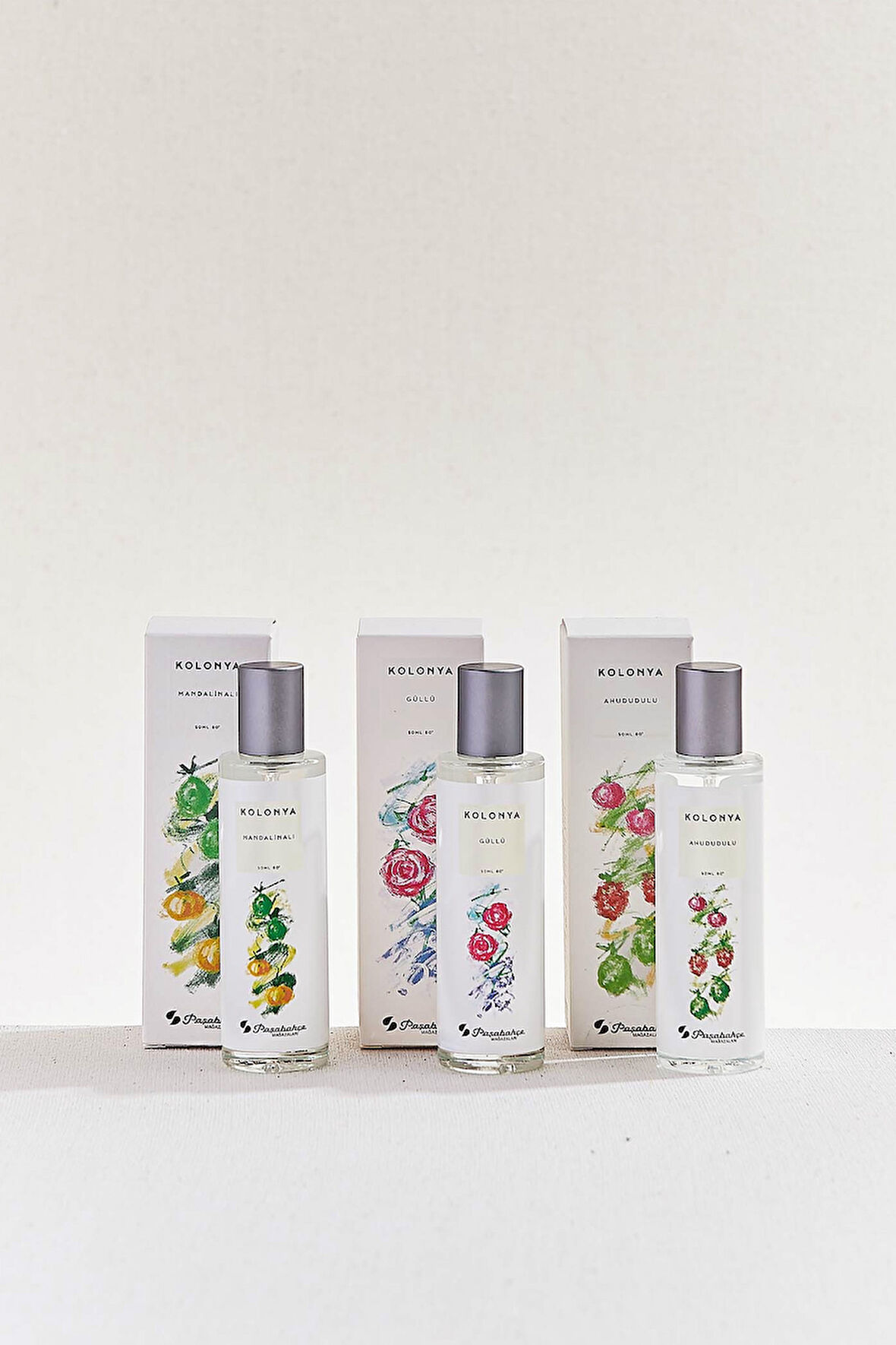 Kolonya Yaz Serisi 3'lü Set
