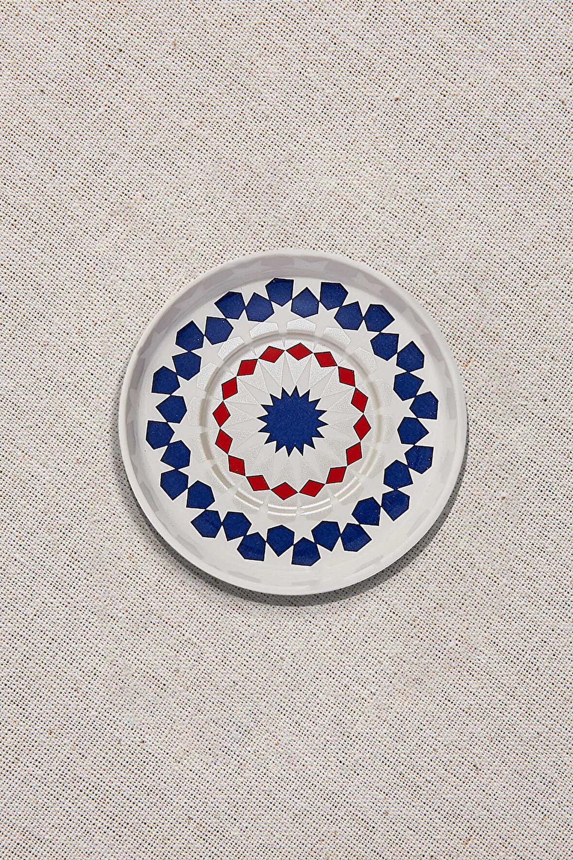 Yıldız Çay Tabağı Mavi