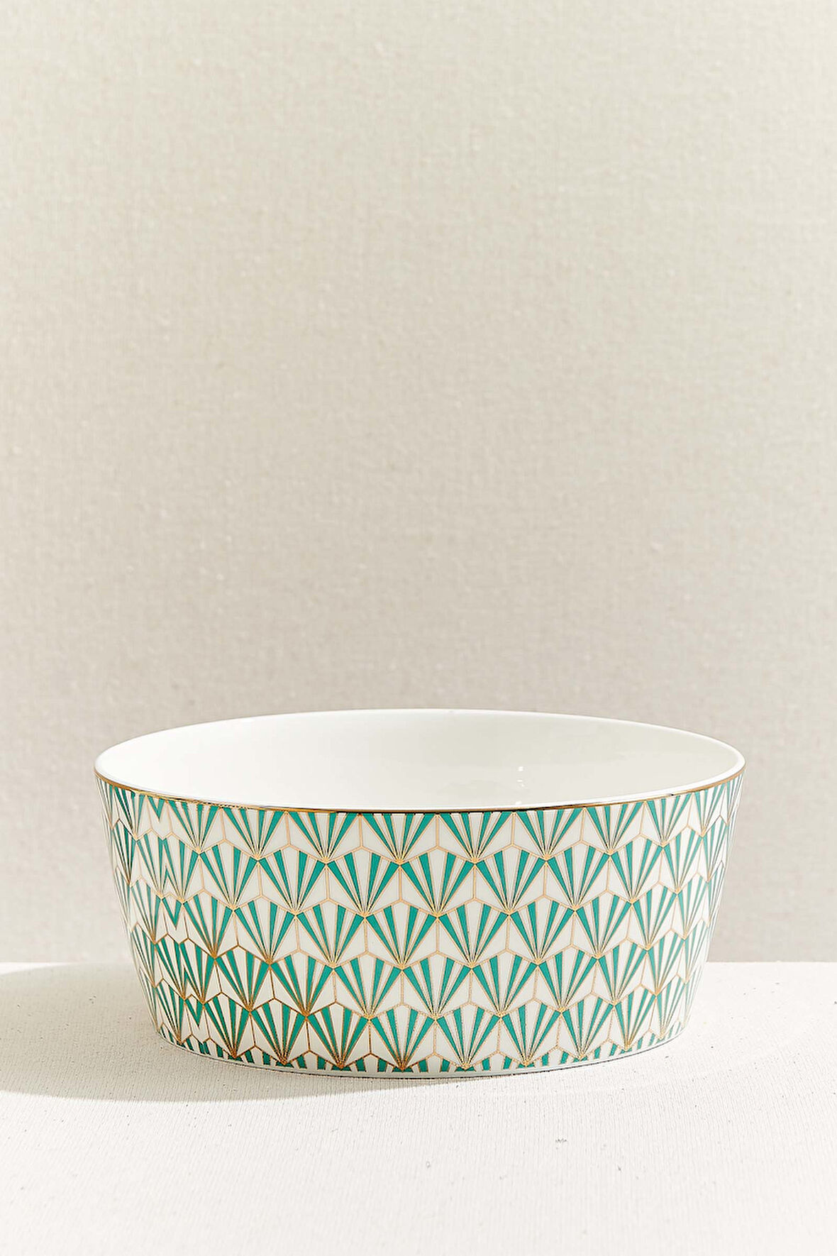 Venezia Porselen Servis Kase Yeşil