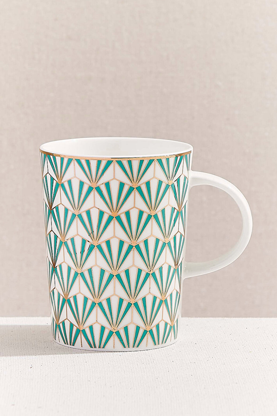 Venezia Porselen Kupa Yeşil