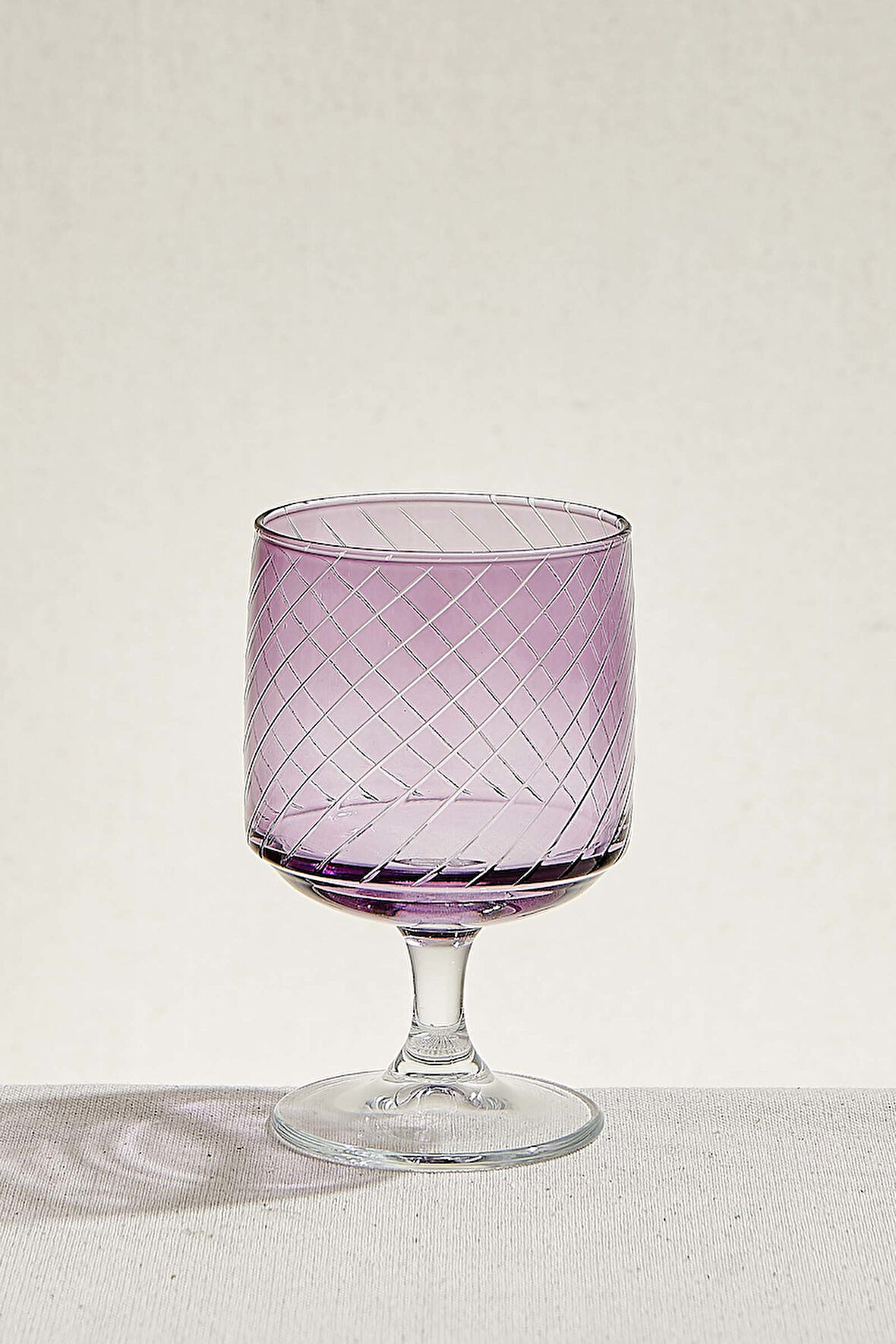 Lal Şarap Kadehi Mor