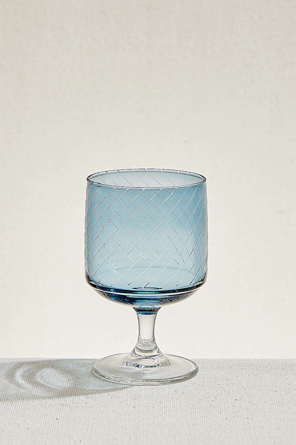 Lal Şarap Kadehi Lacivert