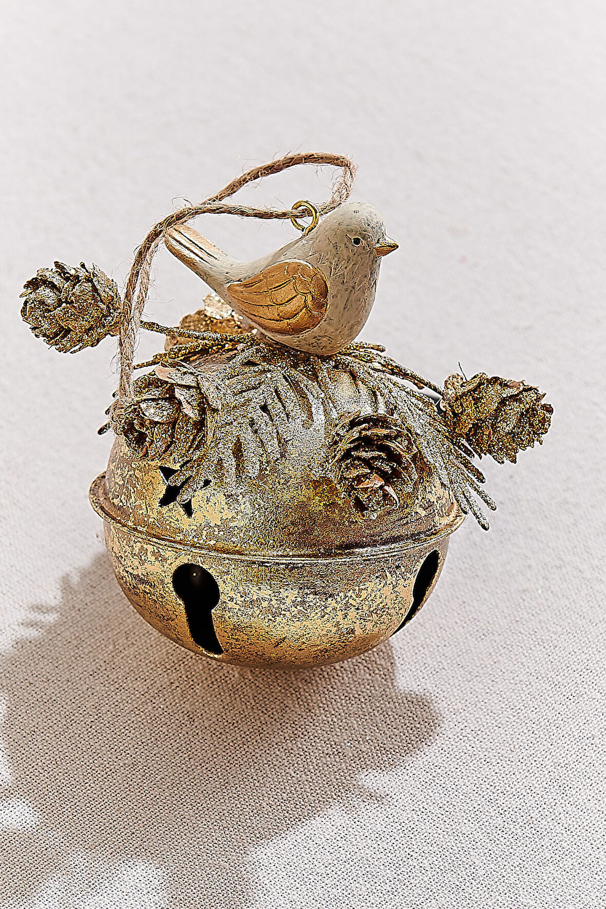 Jingle Bird Metal Zil Gold