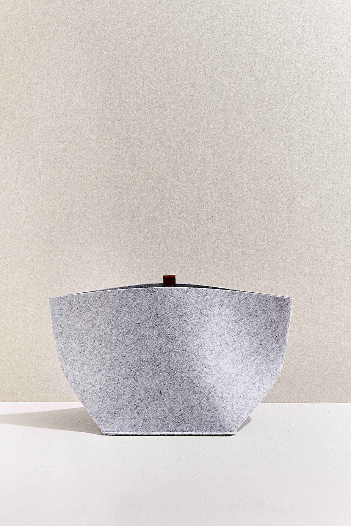 Basic Keçe Sepet Gri