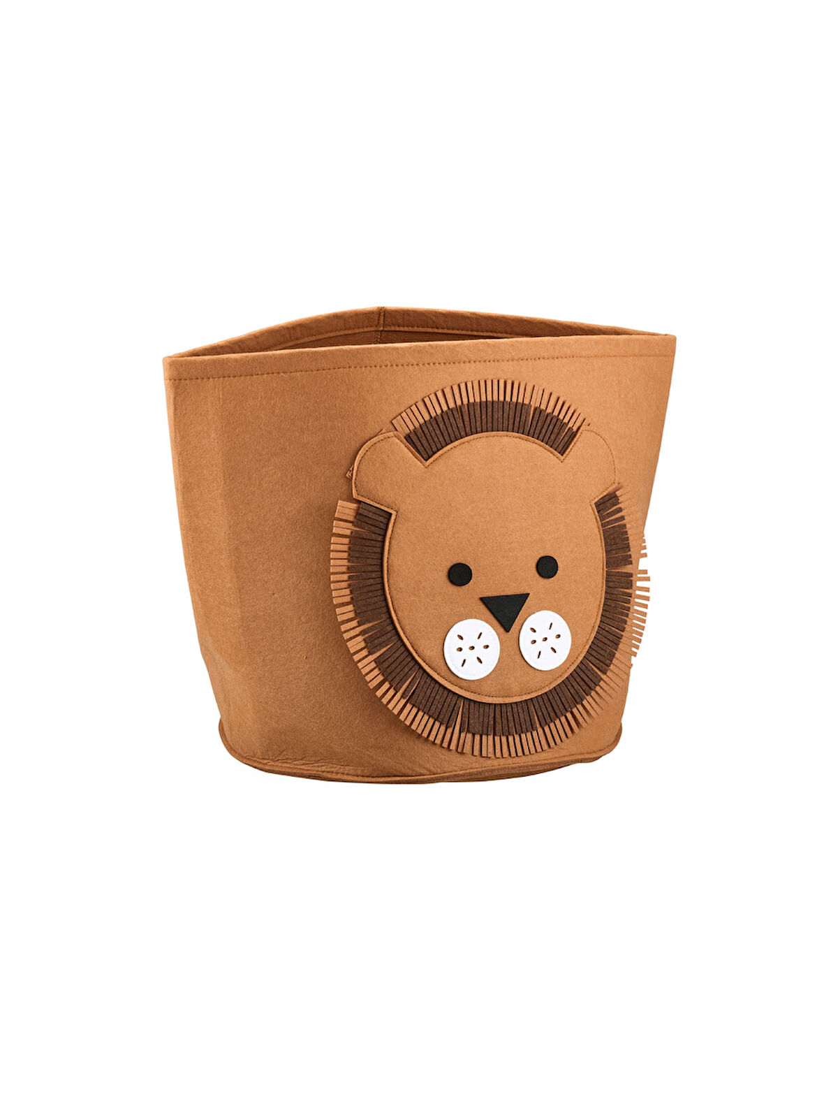 Aslan Keçe Sepet Kahverengi