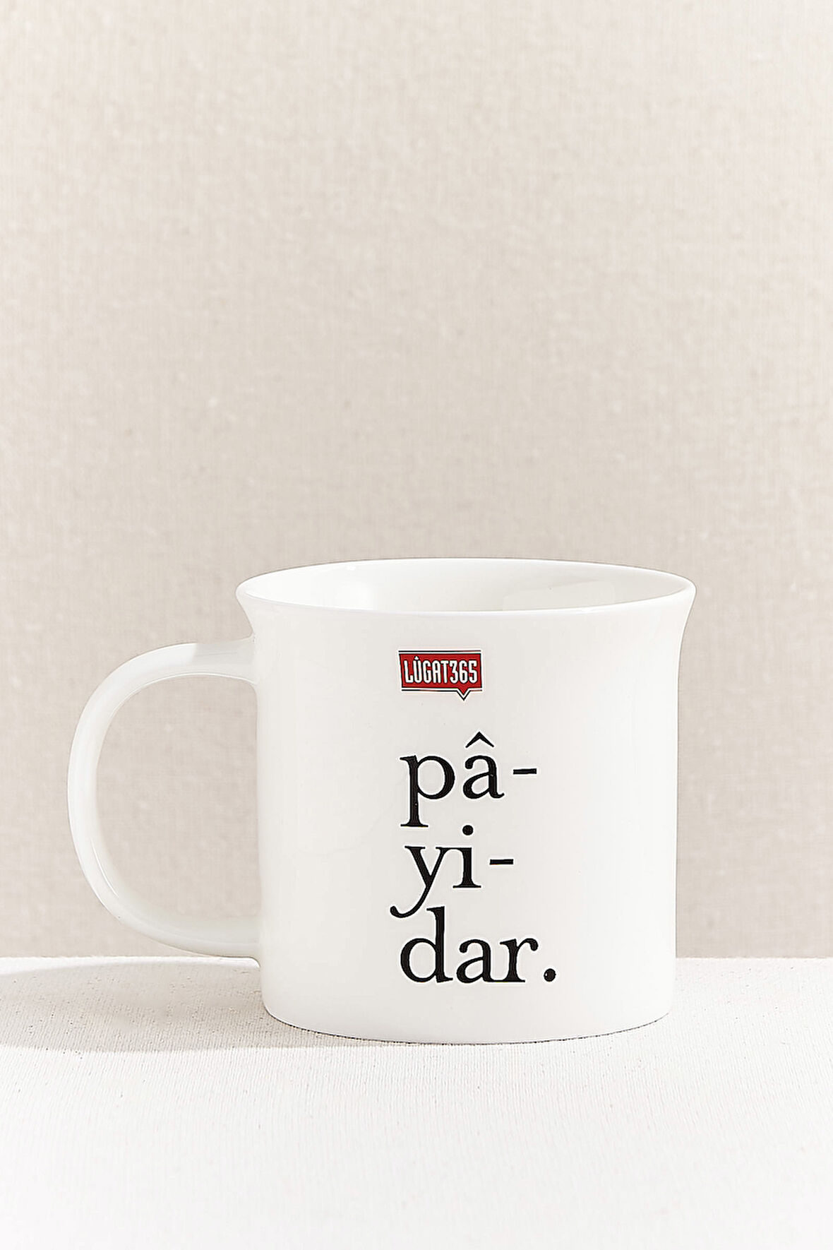 Payidar Porselen Kupa Krem