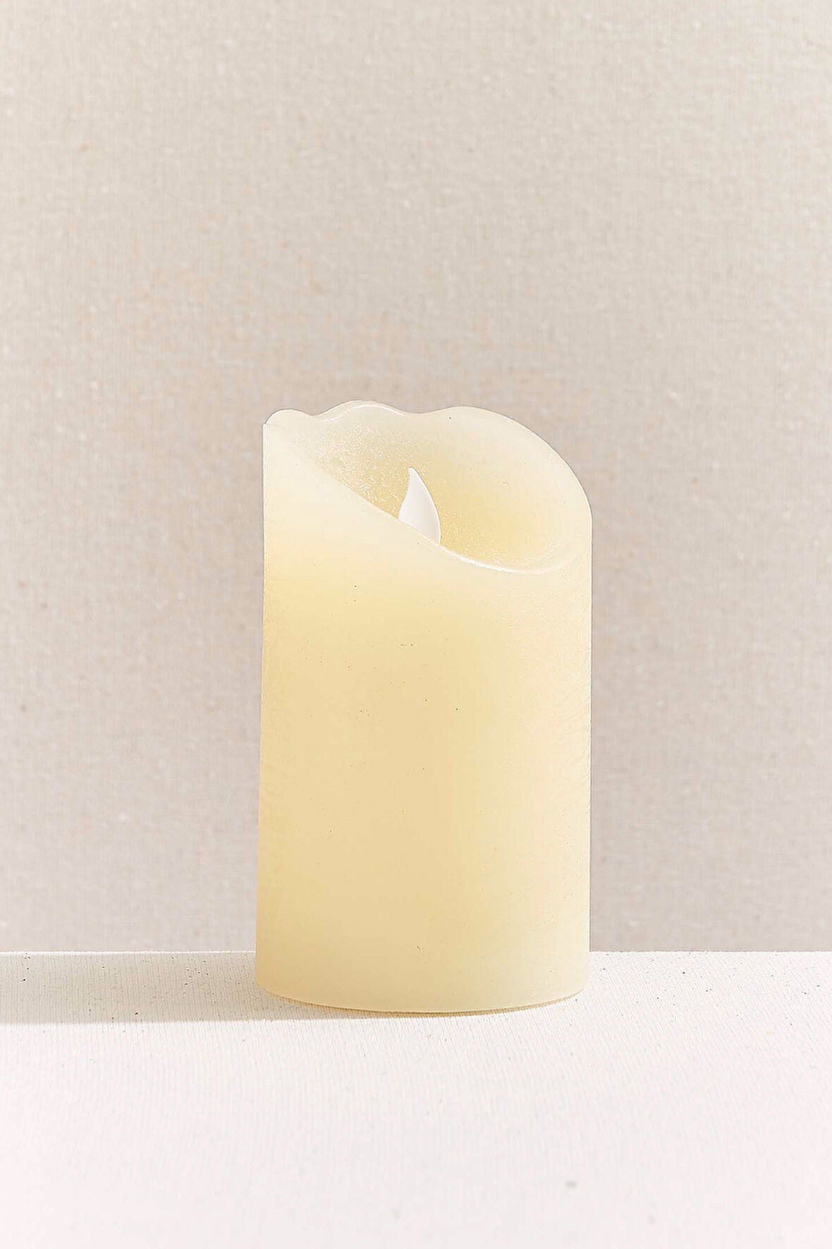 Silindir Led Mum 12.5x7.5 cm