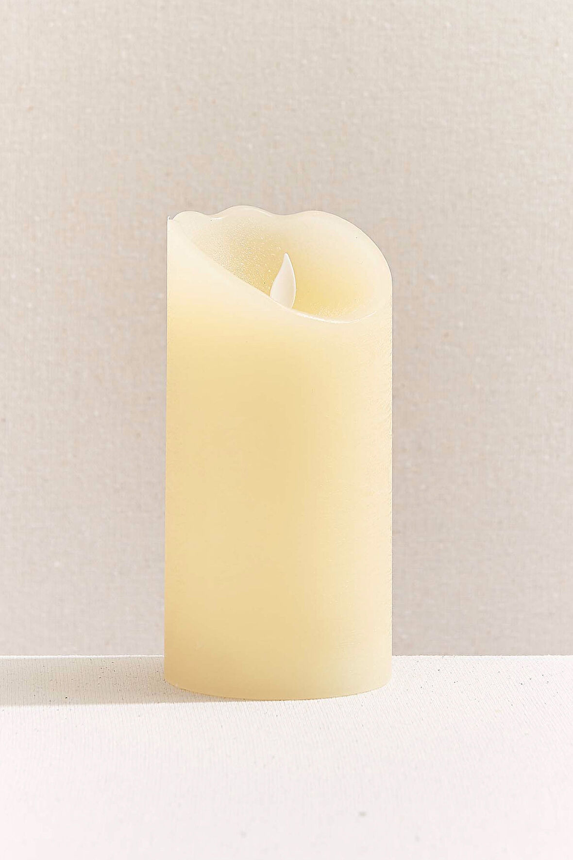 Silindir Led Mum 15x7.5 cm