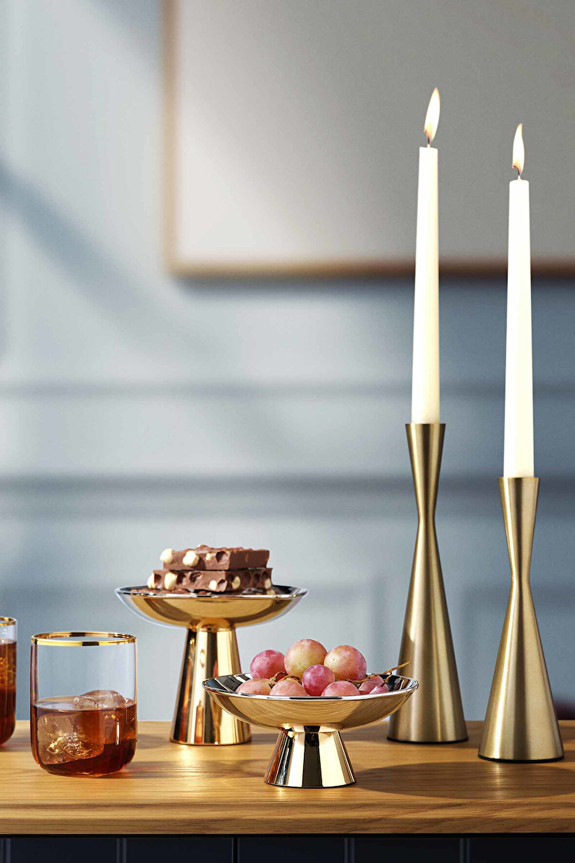 Gold Silver Davet Sunum Standı M