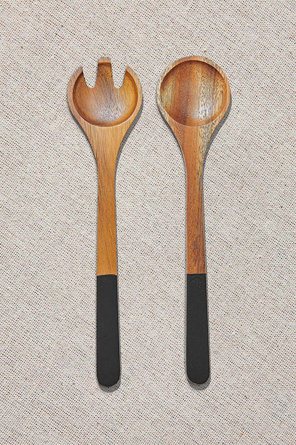 Ahşap Urban Salata Servis Seti