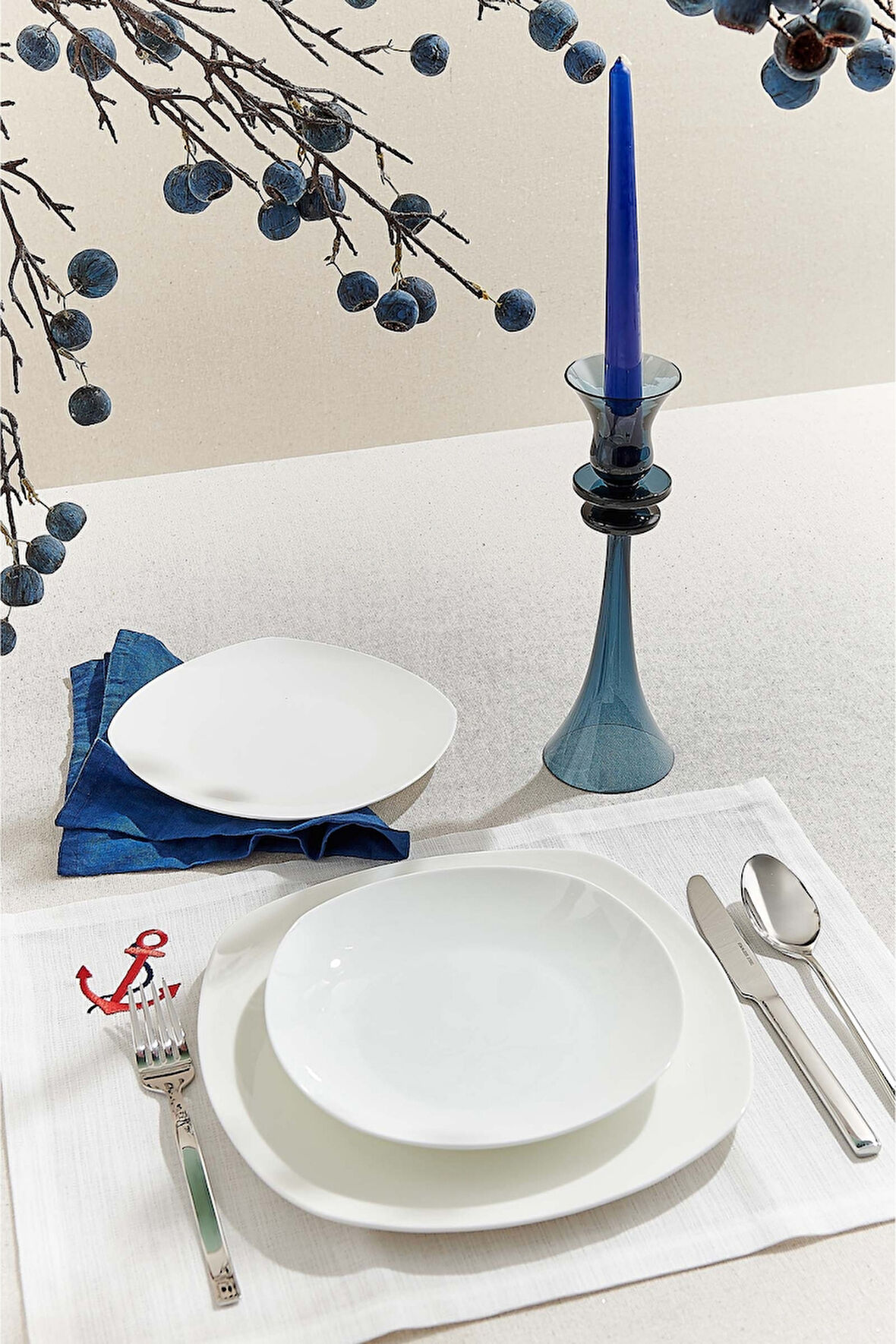 Cubic Porselen Çukur Tabak