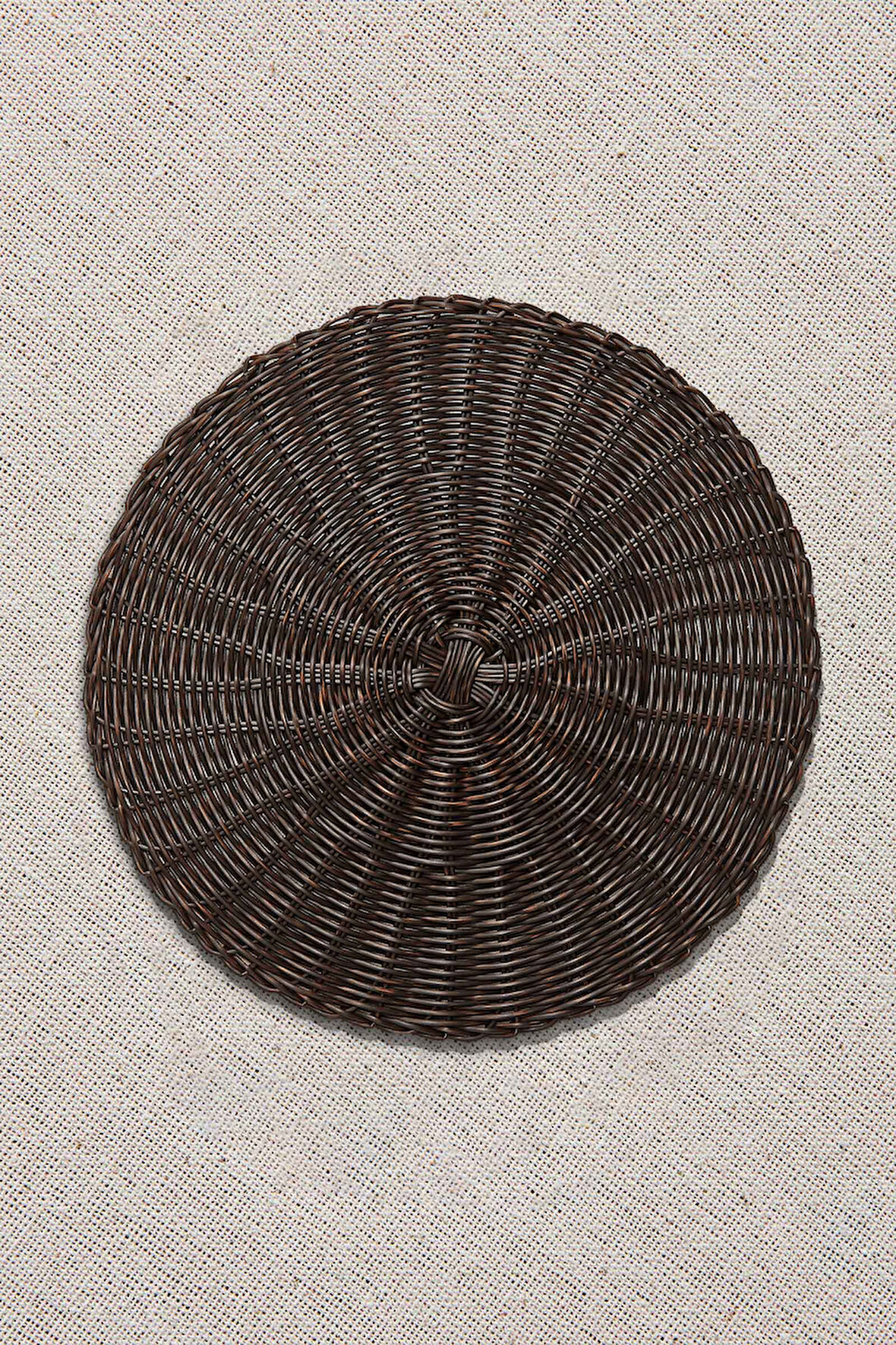 Kahve Wicker Amerikan Servis