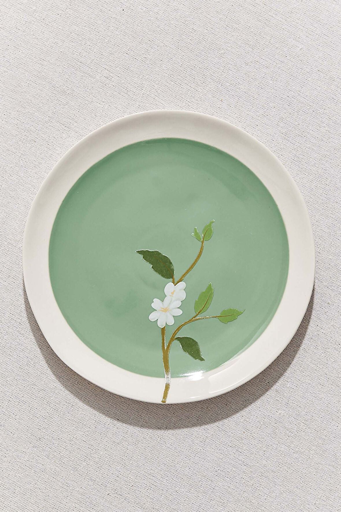 Bahardalı Seramik Pasta Tabağı