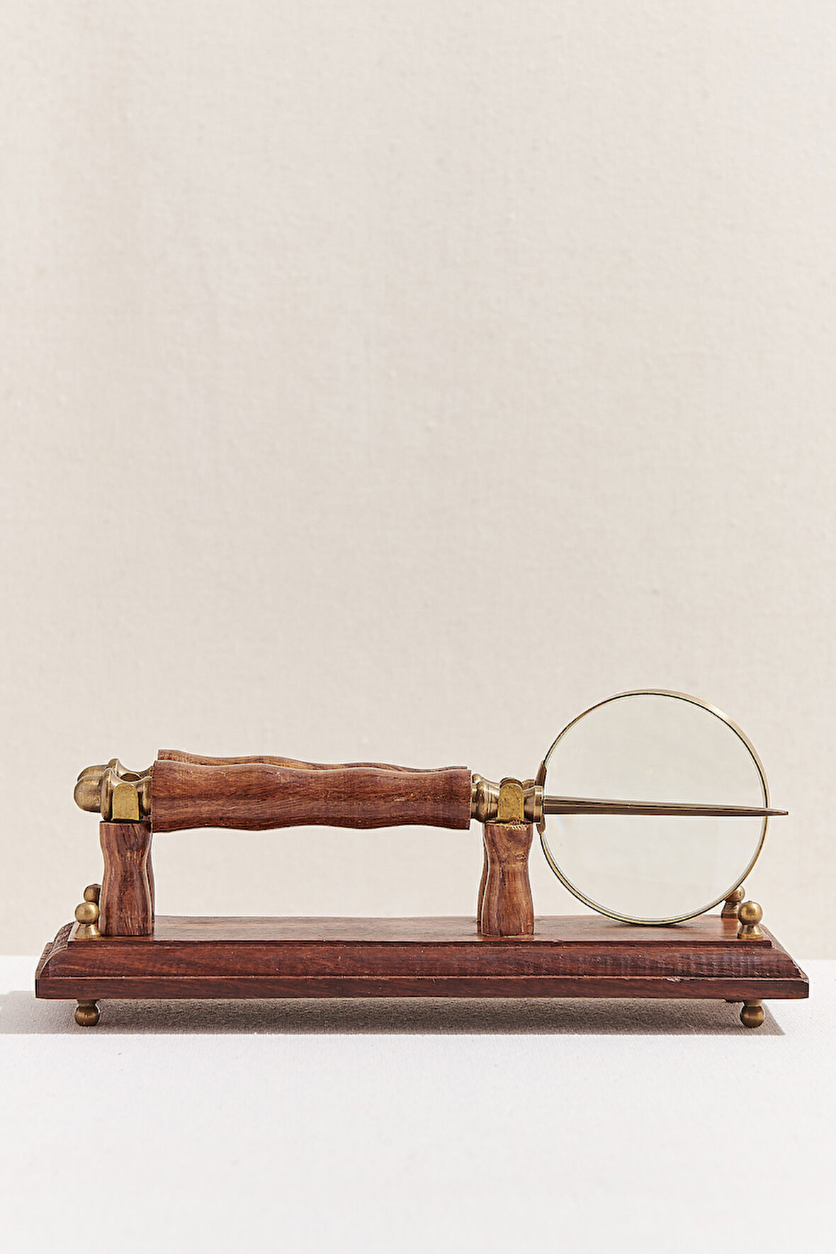 Antik Büyüteç Zarf Açacağı Seti