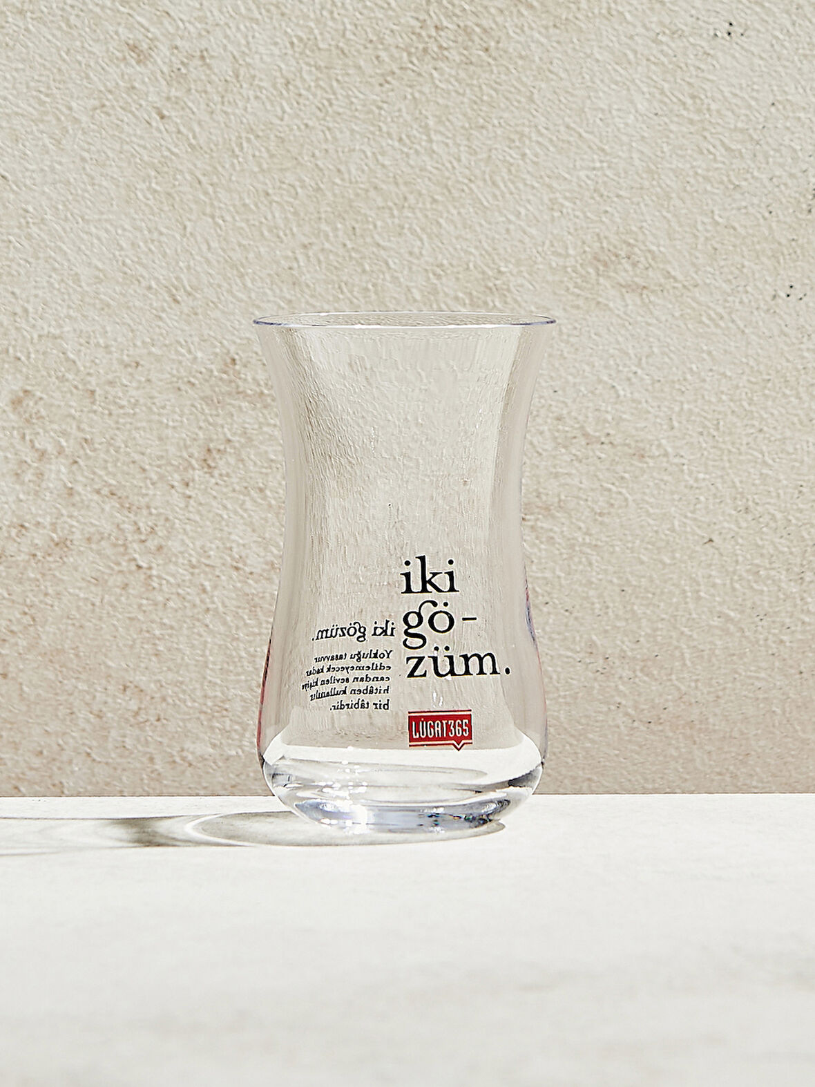 Lügat 365 İkigözüm Rakı Bardağı