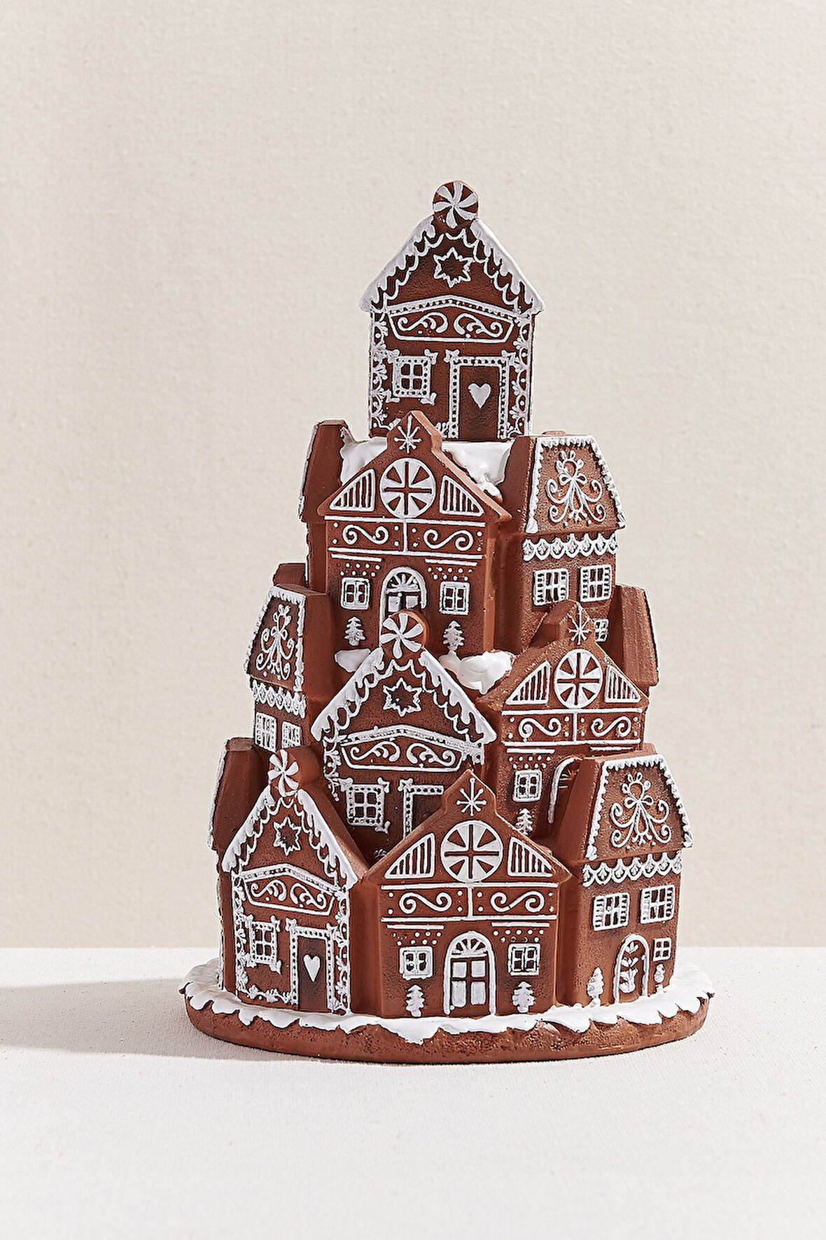 Gingerbread Town Dek. Obje Işıklı