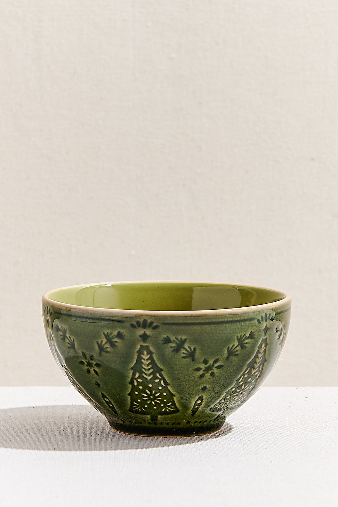 Winter Tree Seramik Kase