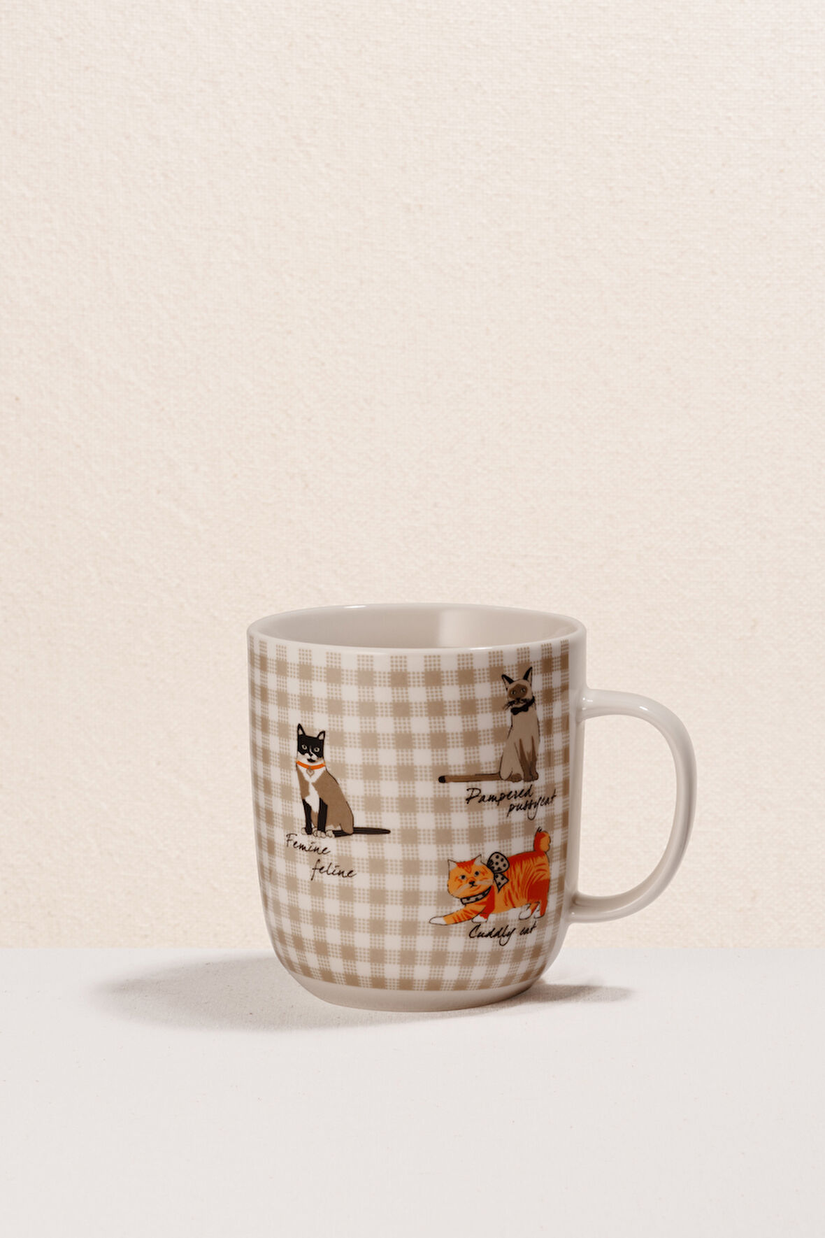 Cat Mood Porselen Kupa