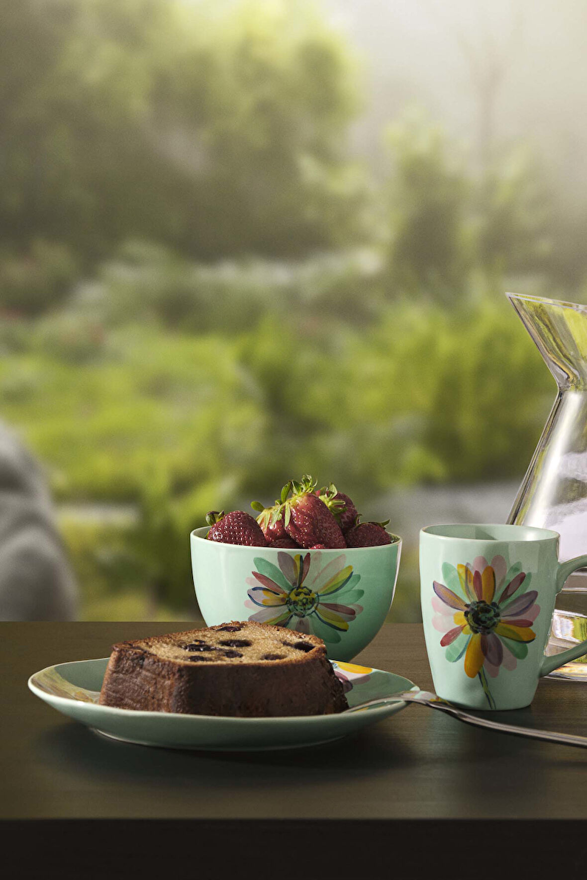 Rainbow Seramik Pasta Tabaği