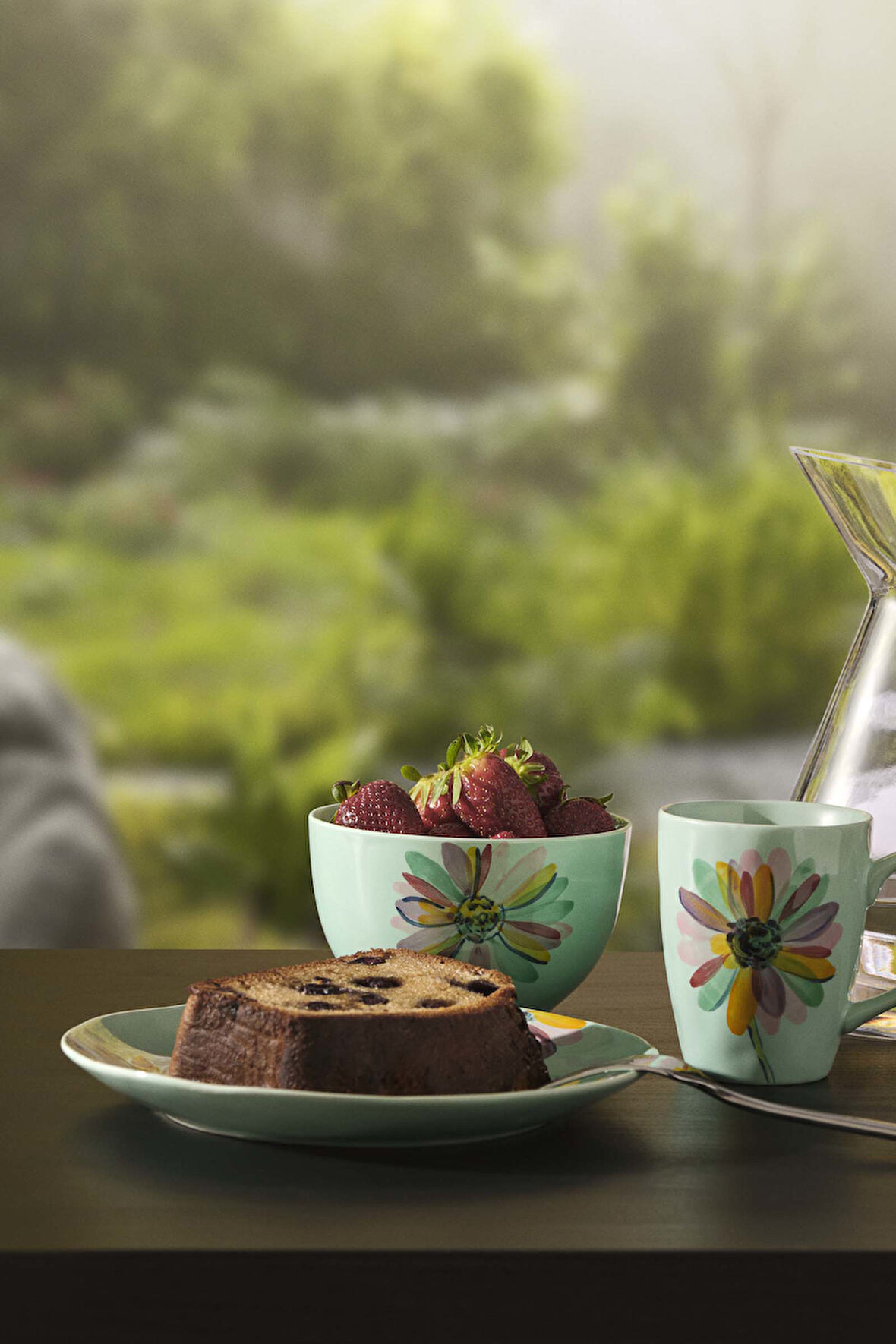 Rainbow Seramik Kase