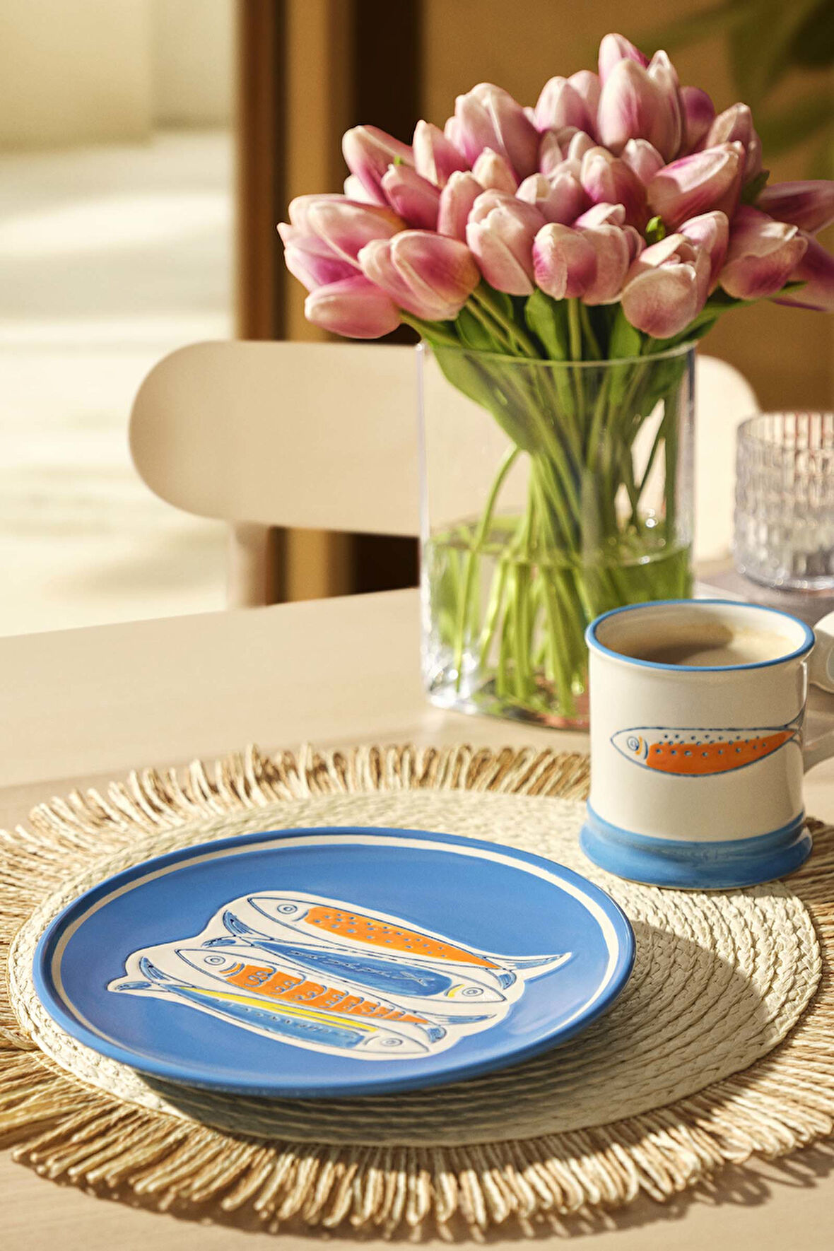 Sardines Seramik Pasta Tabağı