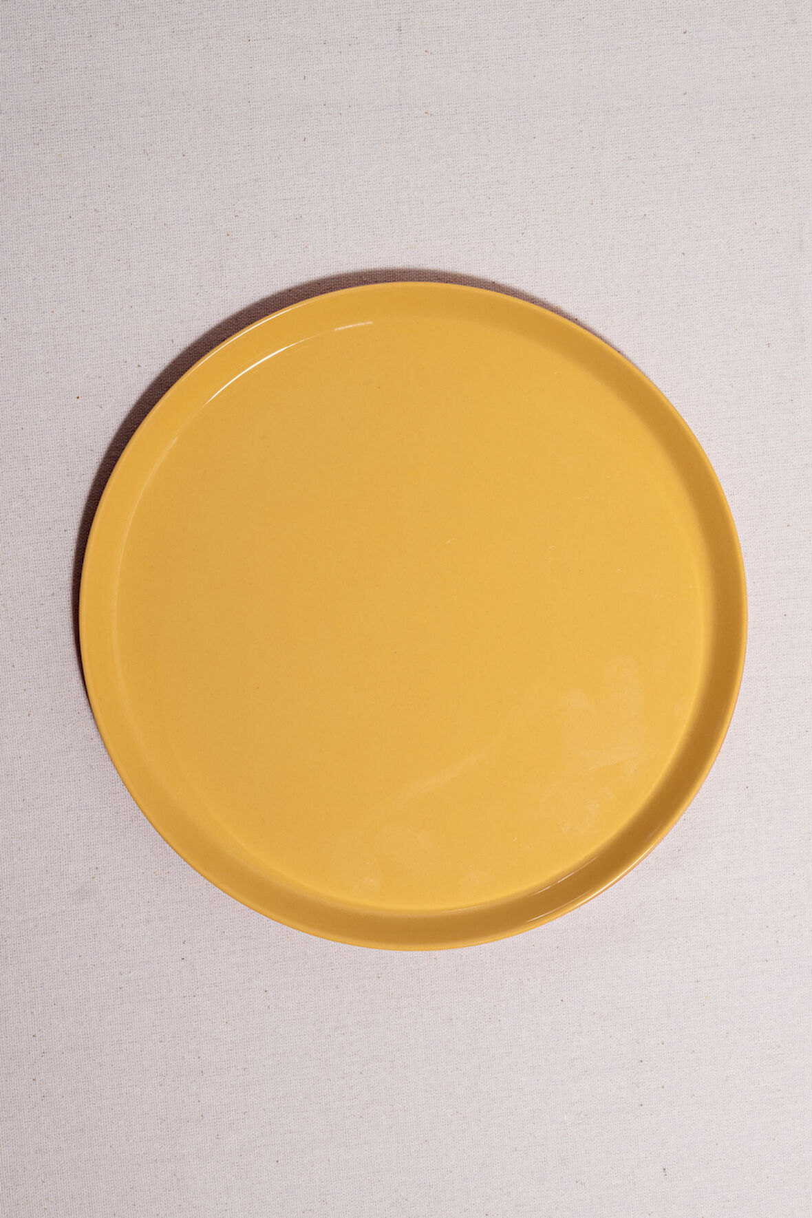 Faroe Seramik Yemek Tabağı Sarı