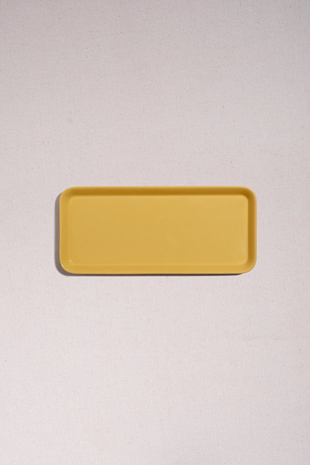 Faroe Seramik Dikdörtgen Servis Tabağı Sarı