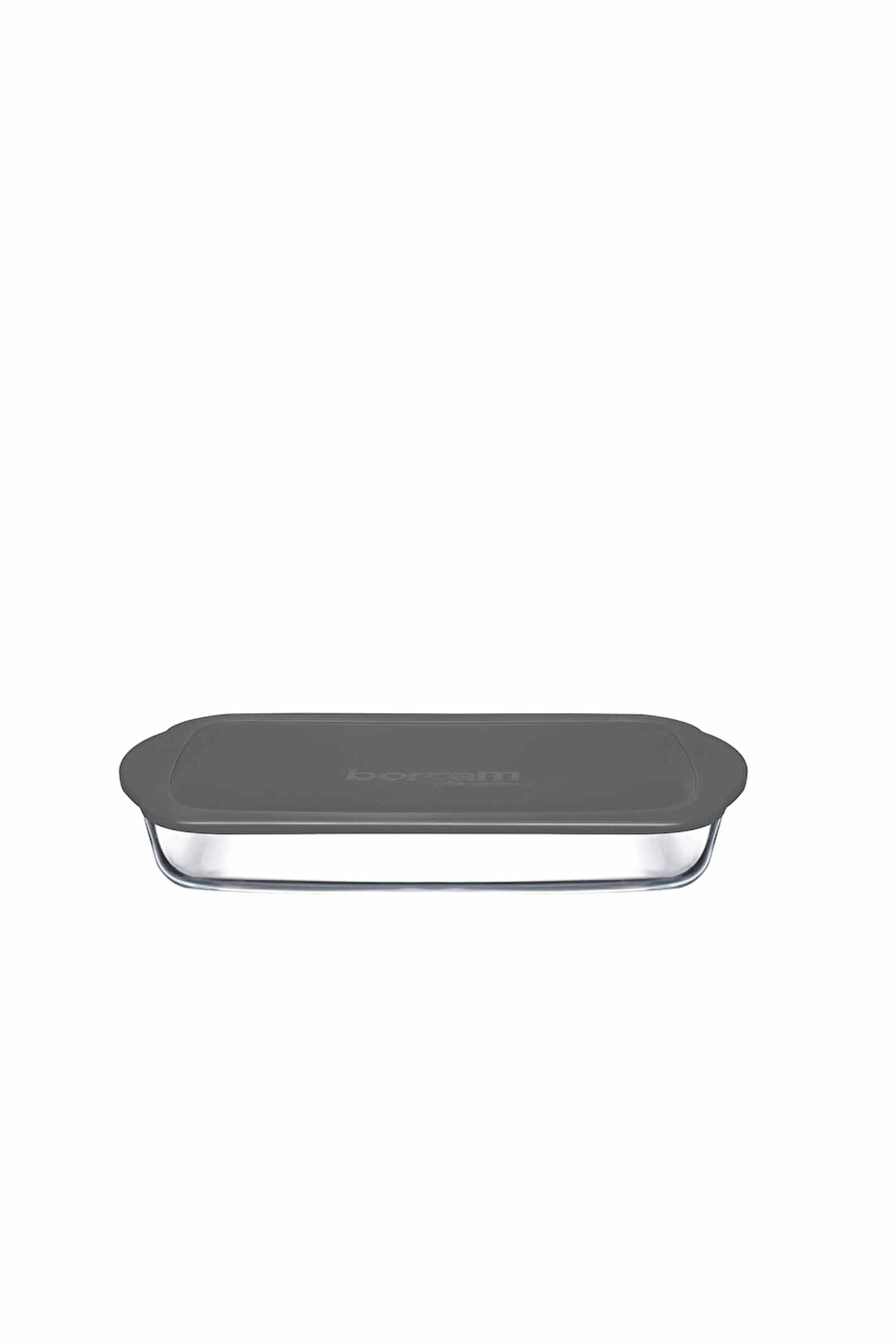 Dikdörtgen Gri Saklama Kabı 3.8 L