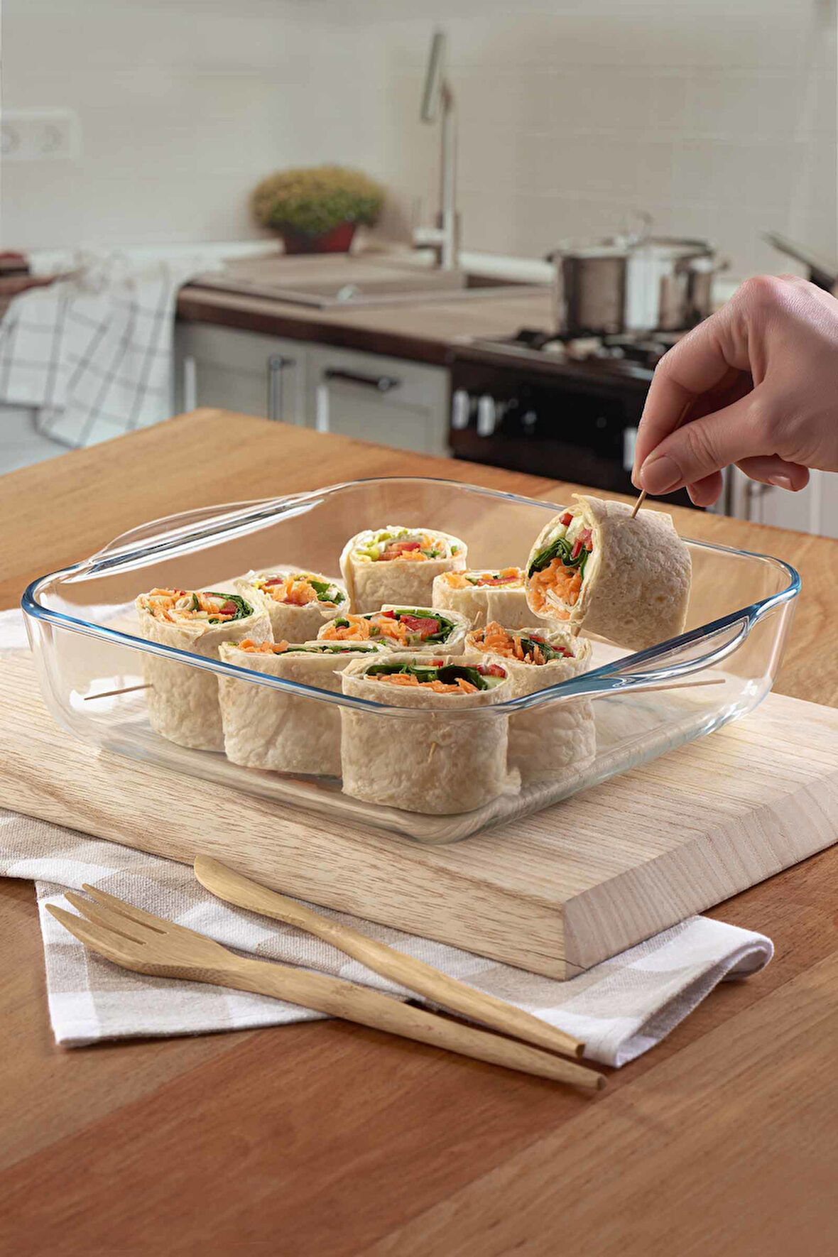 Borcam Fırın Kabı 1.08 LT