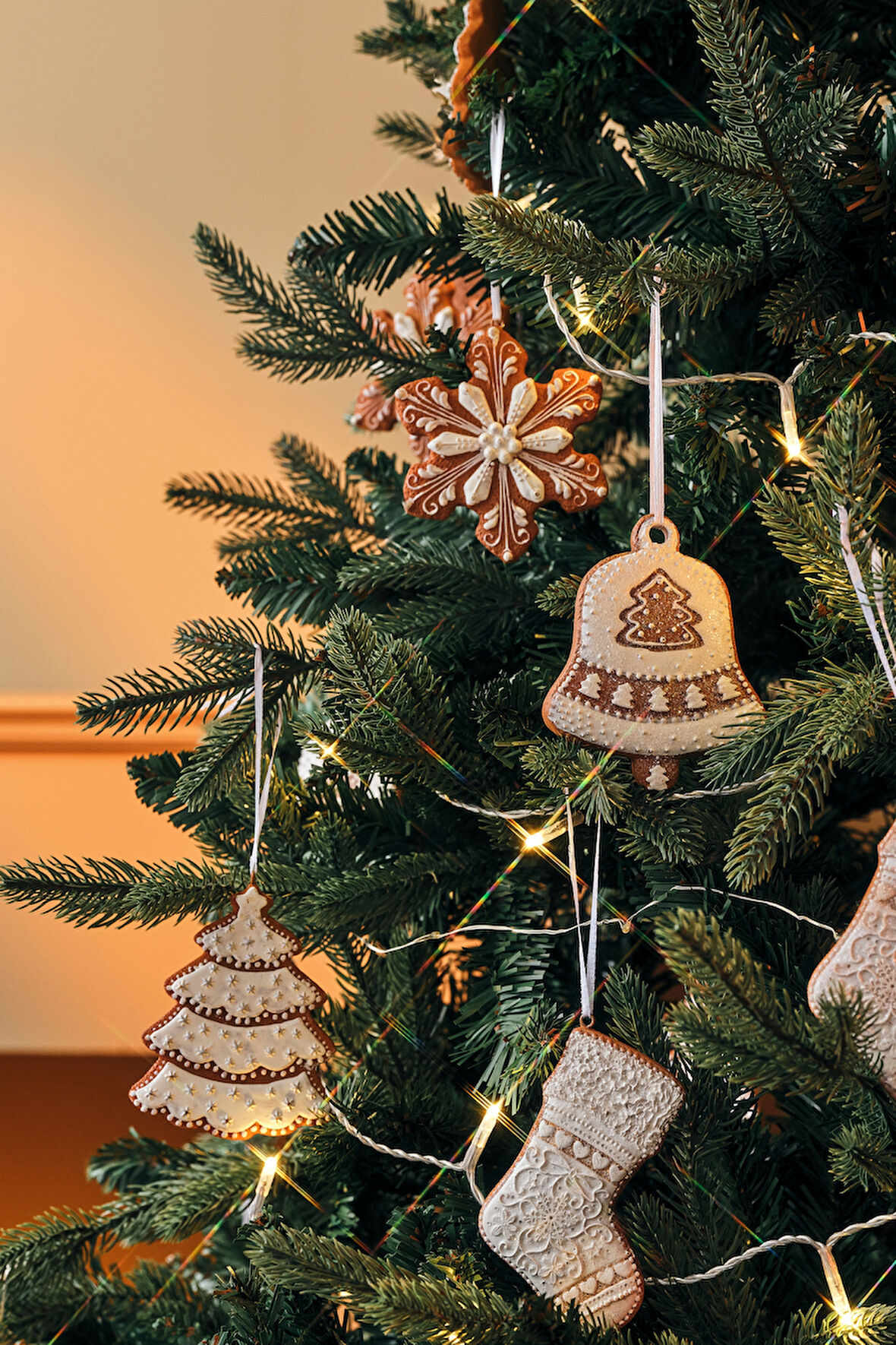 Gingerbread Çan Ağaç Süsü