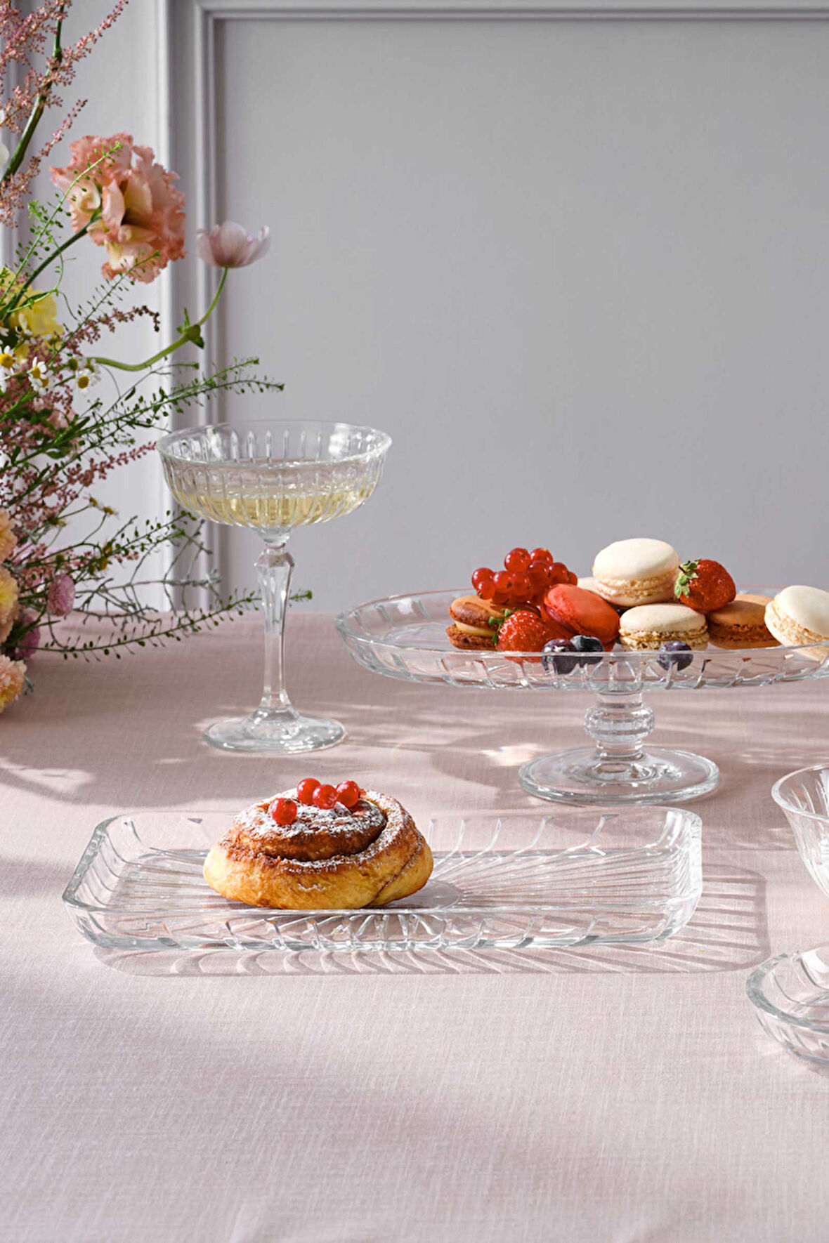 Elegant Dikdörtgen Servis Tabağı