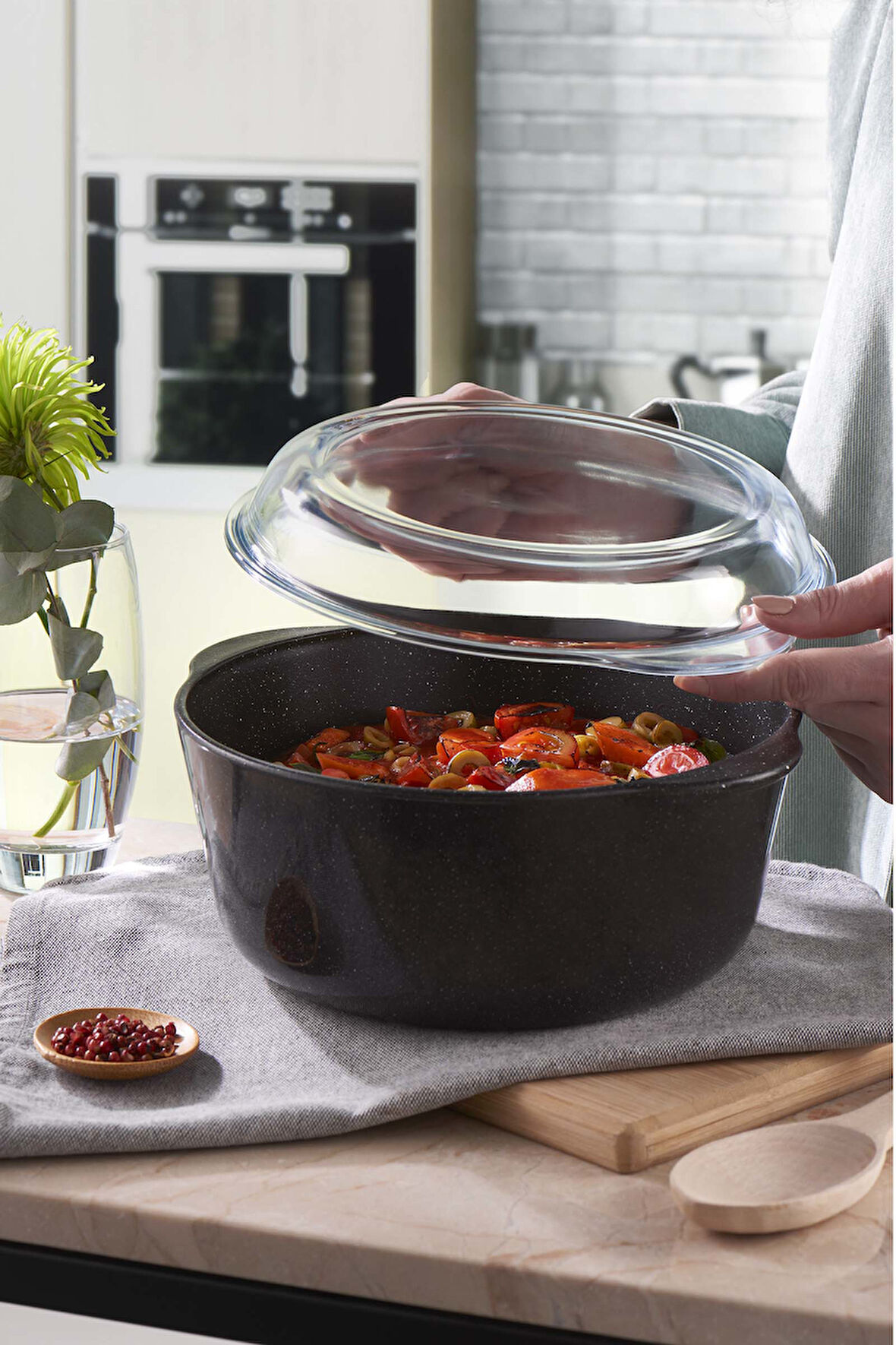  Borcam Non Stick Fırın Kabı 2