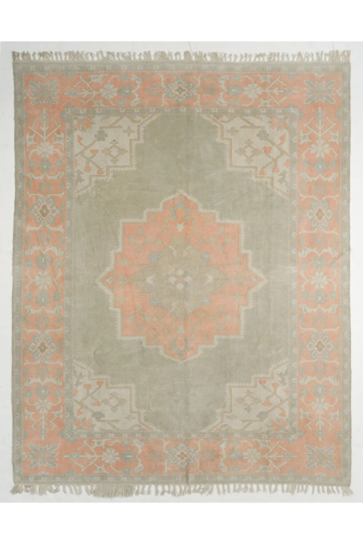 300x375 cm Eski Uşak Halı, %100 Yün ve Doğal Boyalı