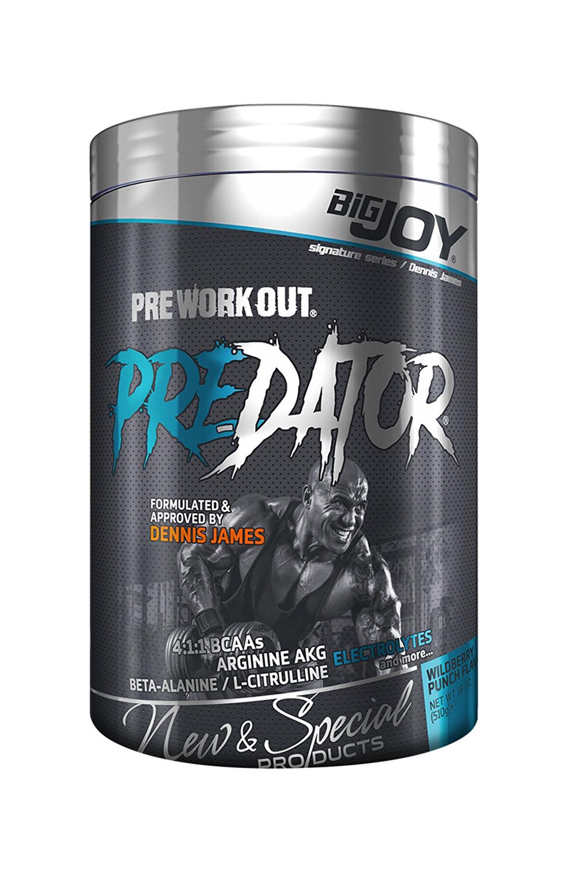 Bigjoy Sports Predator 510 Gr 30 Servis Preworkout Orman Meyveli