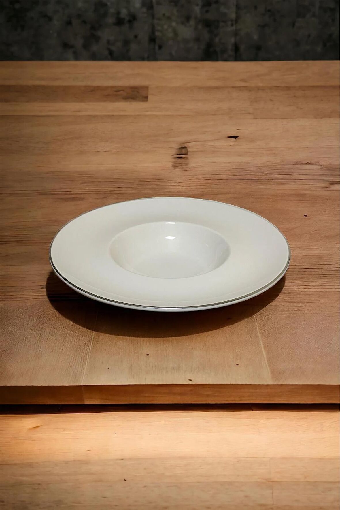 Intiale Arras Porselen Makarna Tabağı 27cm Platin Yaldız