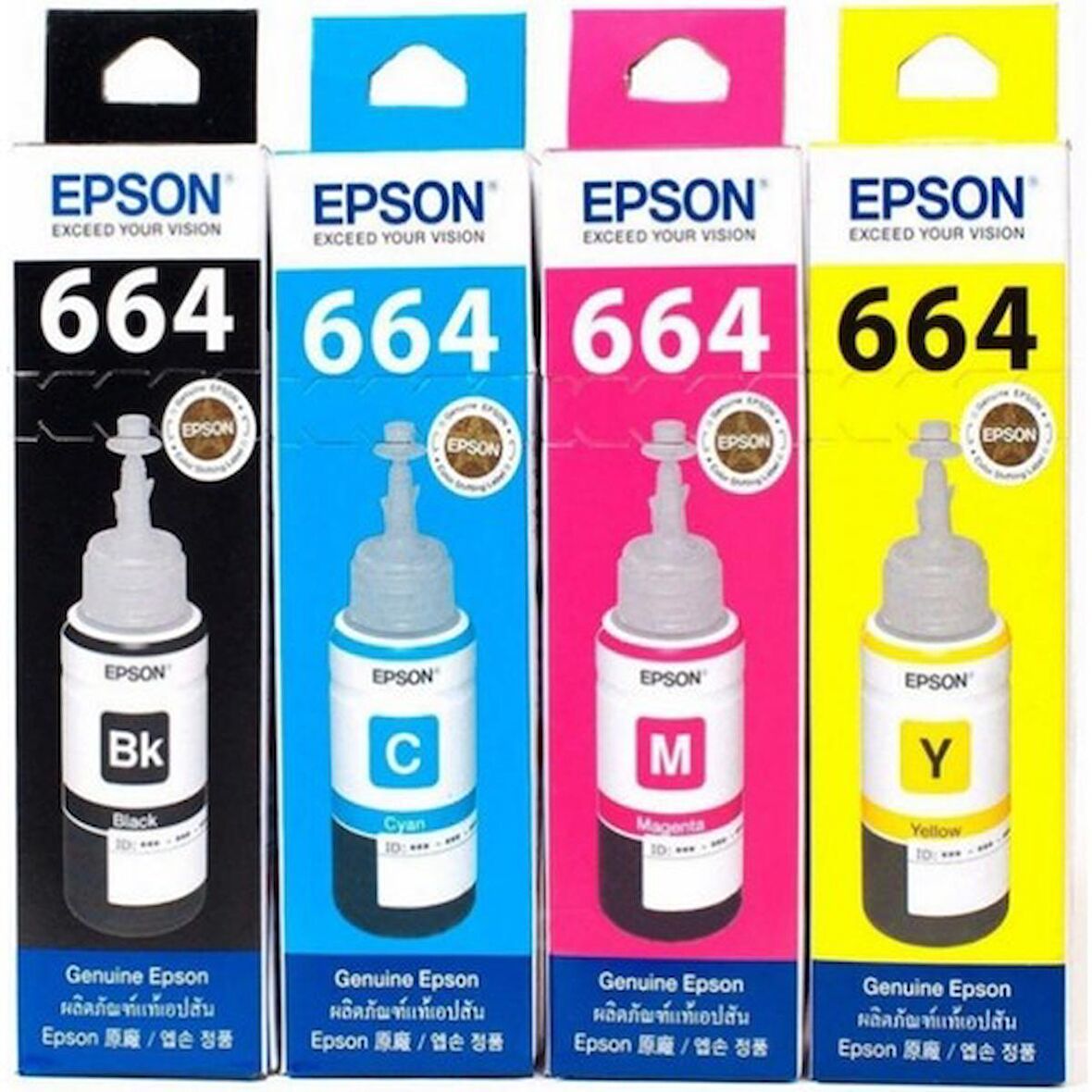 Epson 664 Orj Akıllı Mavi Mürekkep
