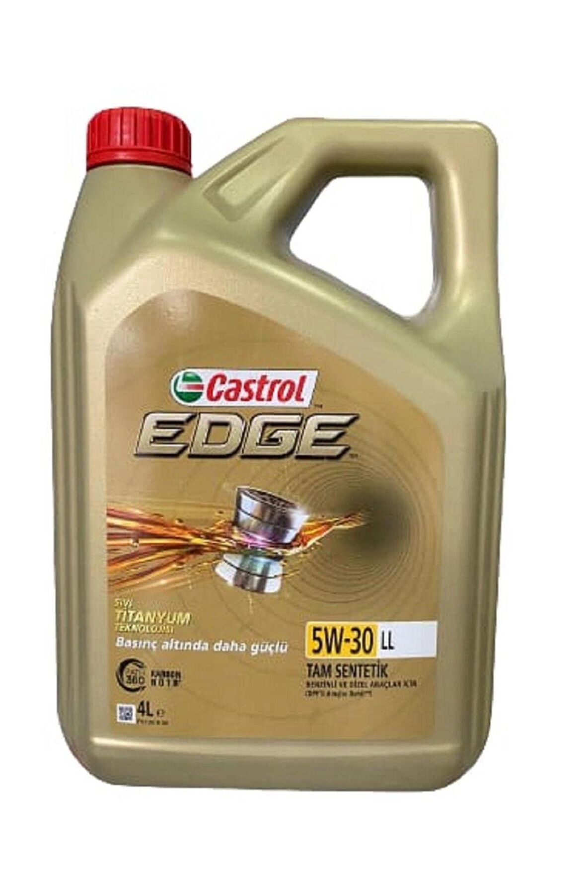 Castrol Peugeot 206 1.4 Hdi Yağ Bakim Seti ve castrol edge 5w30 4lt motor yağ 2023 üretim