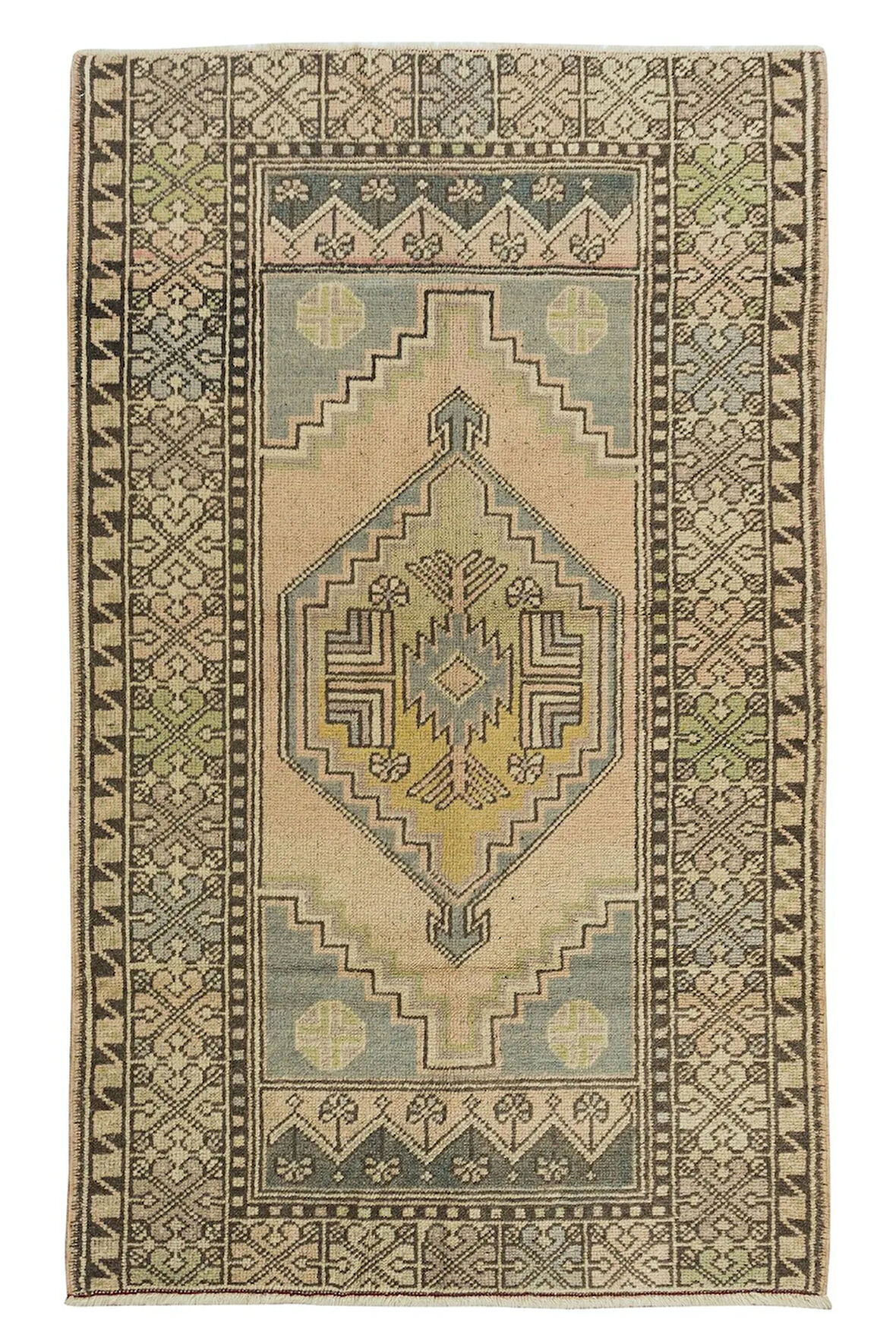 100x170 cm 20. Yüzyıldan Eski Halı Geleneksel El Yapımı Halı, %100 Yün