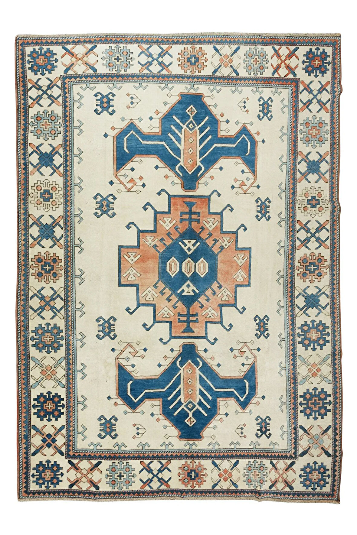 232x332 cm Modern Alan Halısı, El Dokuma Halı, %100 Yün, Çağdaş Halı